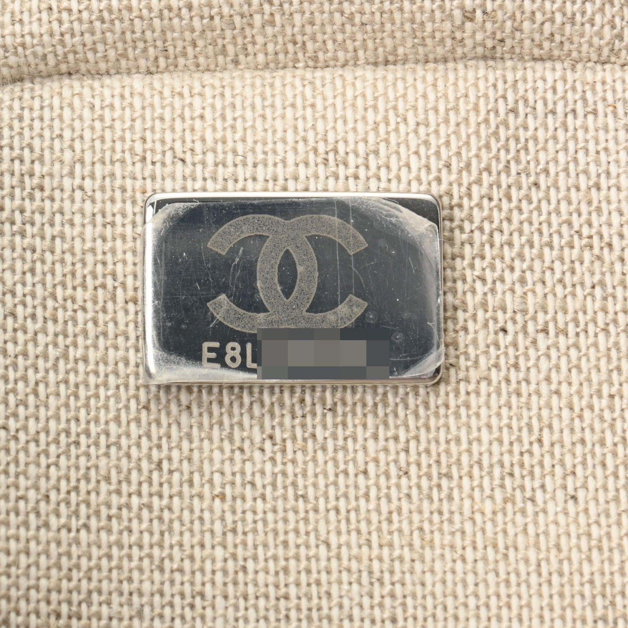 Chanel Pink Canvas Leather Shoulder Bag (Pre-Owned)