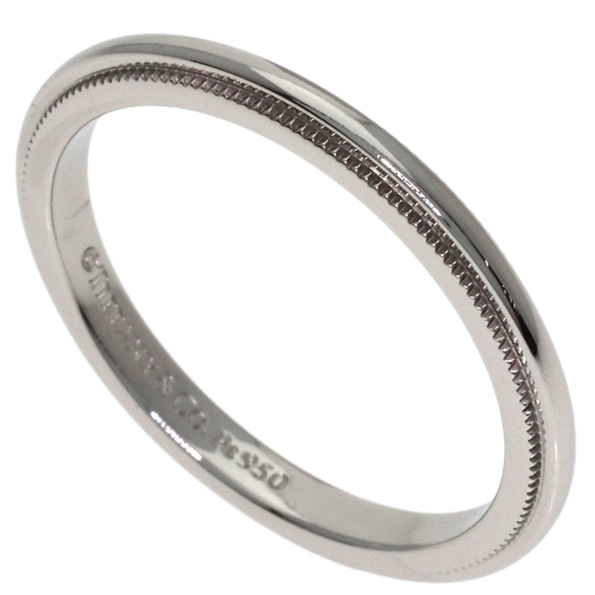 Tiffany Platinum 950 Band Ring (Pre-Owned)
