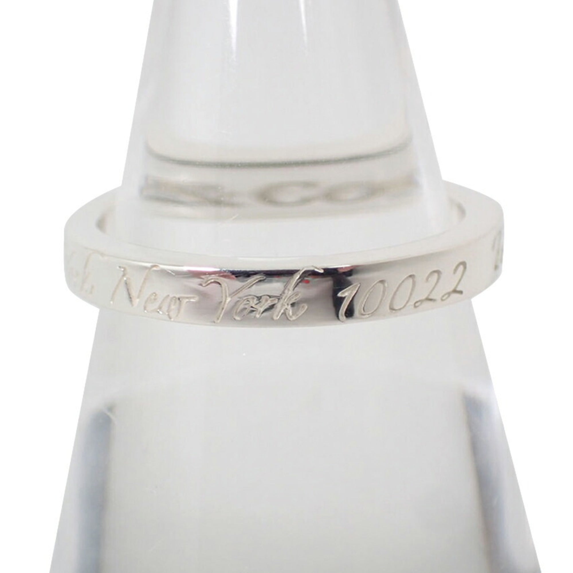 Tiffany Sterling Silver 925 Band Ring (Pre-Owned)