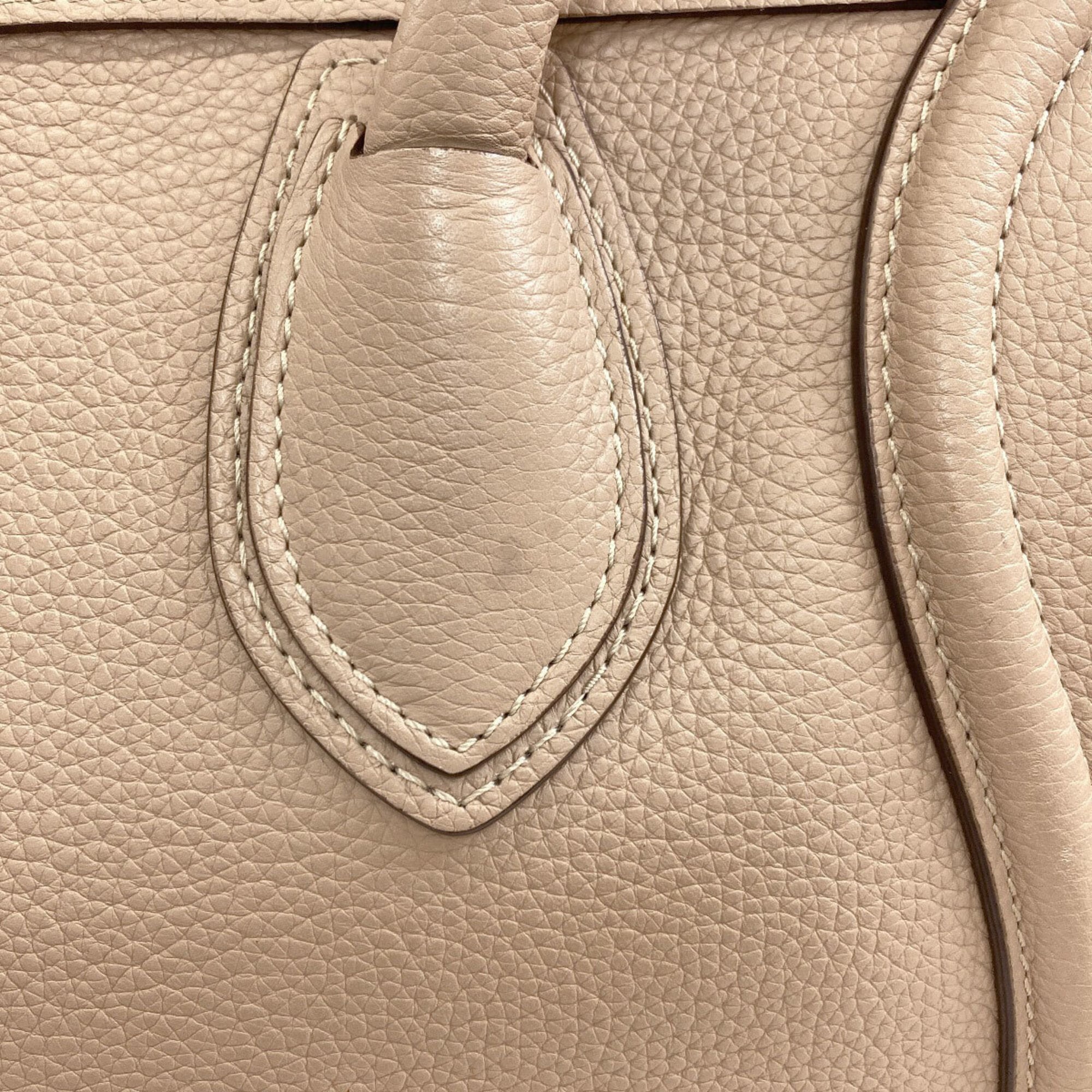 Celine Brown Leather Tote Bag (Pre-Owned)