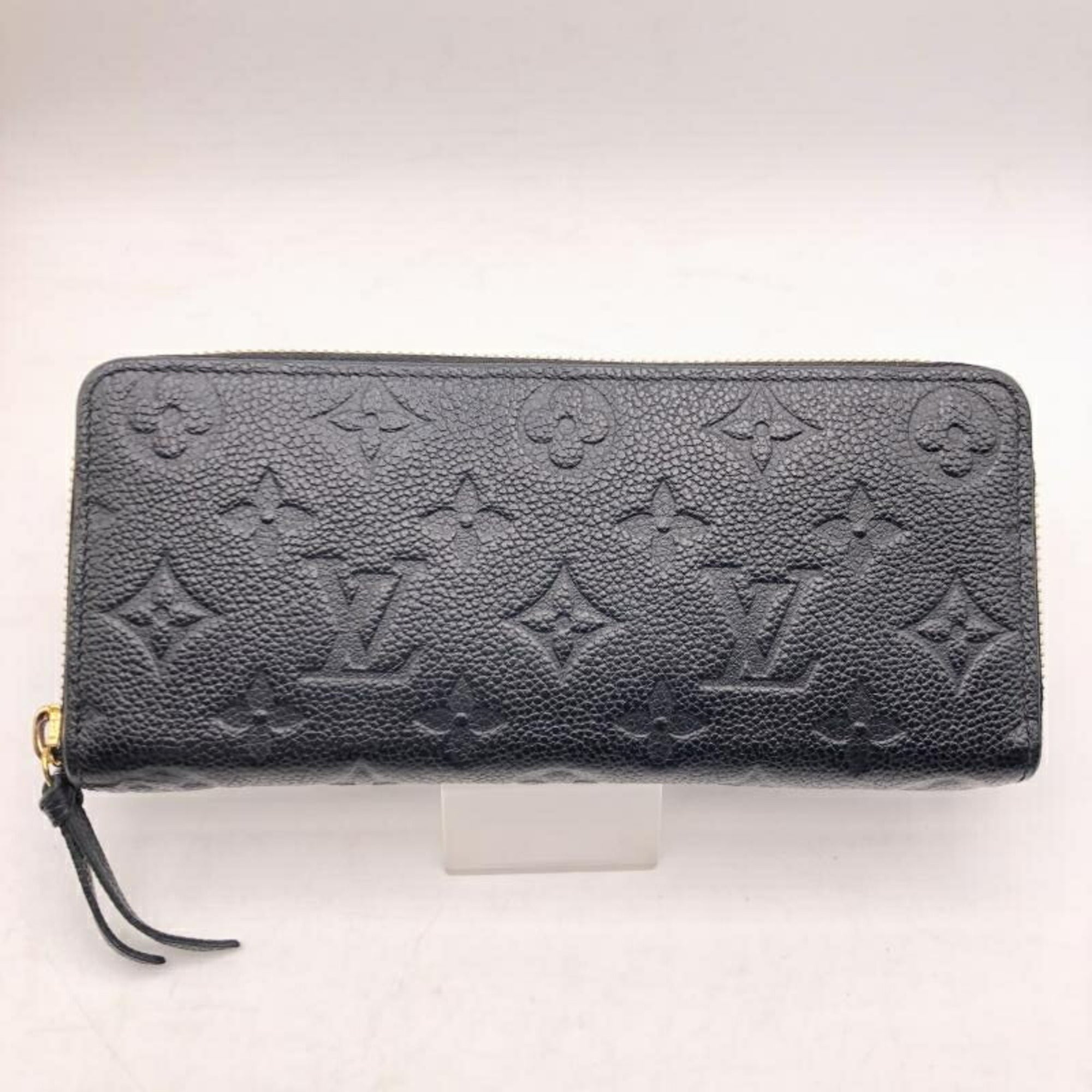 Louis Vuitton Monogram Empreinte Black Monogram Empreinte Long Wallet (Bi-Fold) (Pre-Owned)