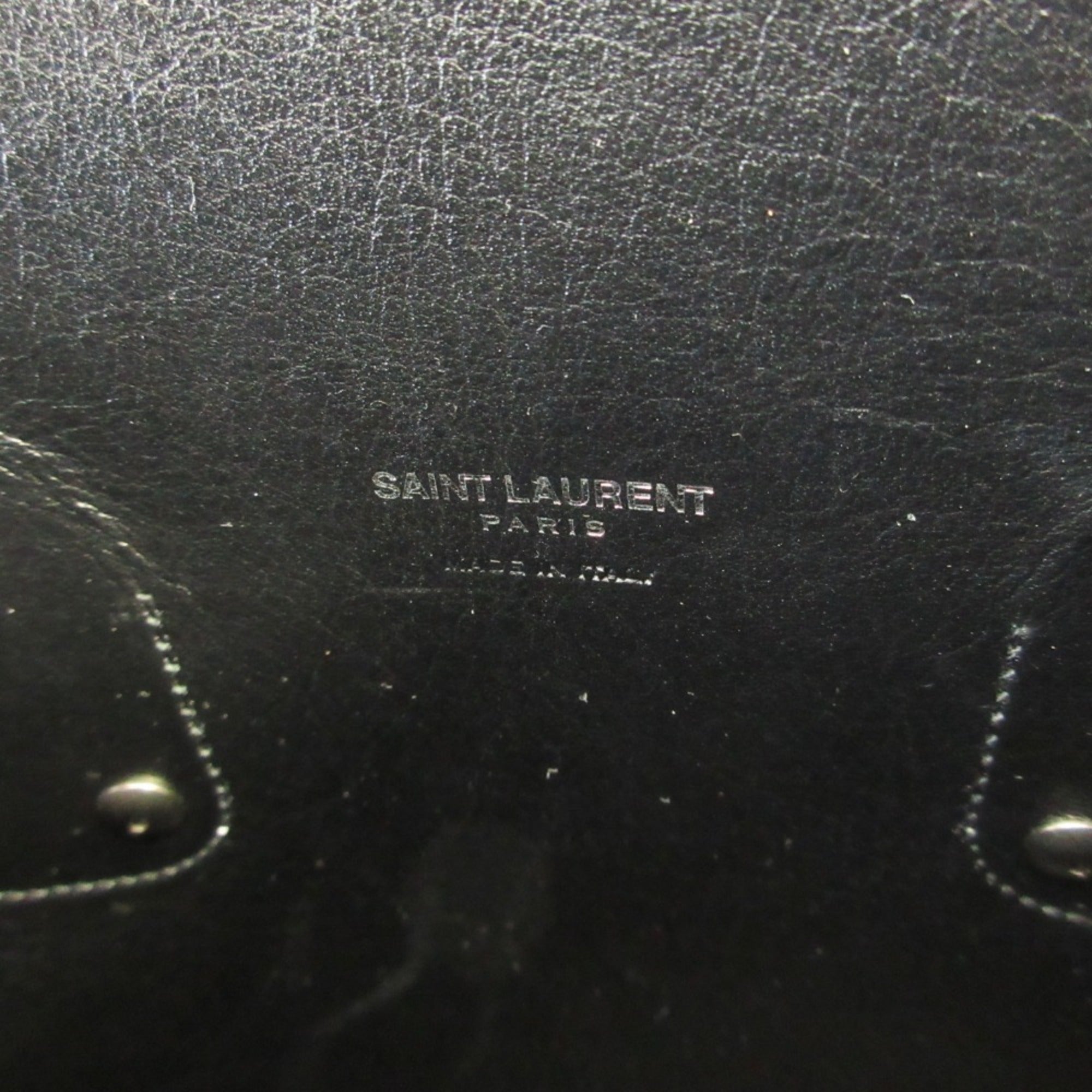 Yves Saint Laurent Ivory Leather Tote Bag (Pre-Owned)