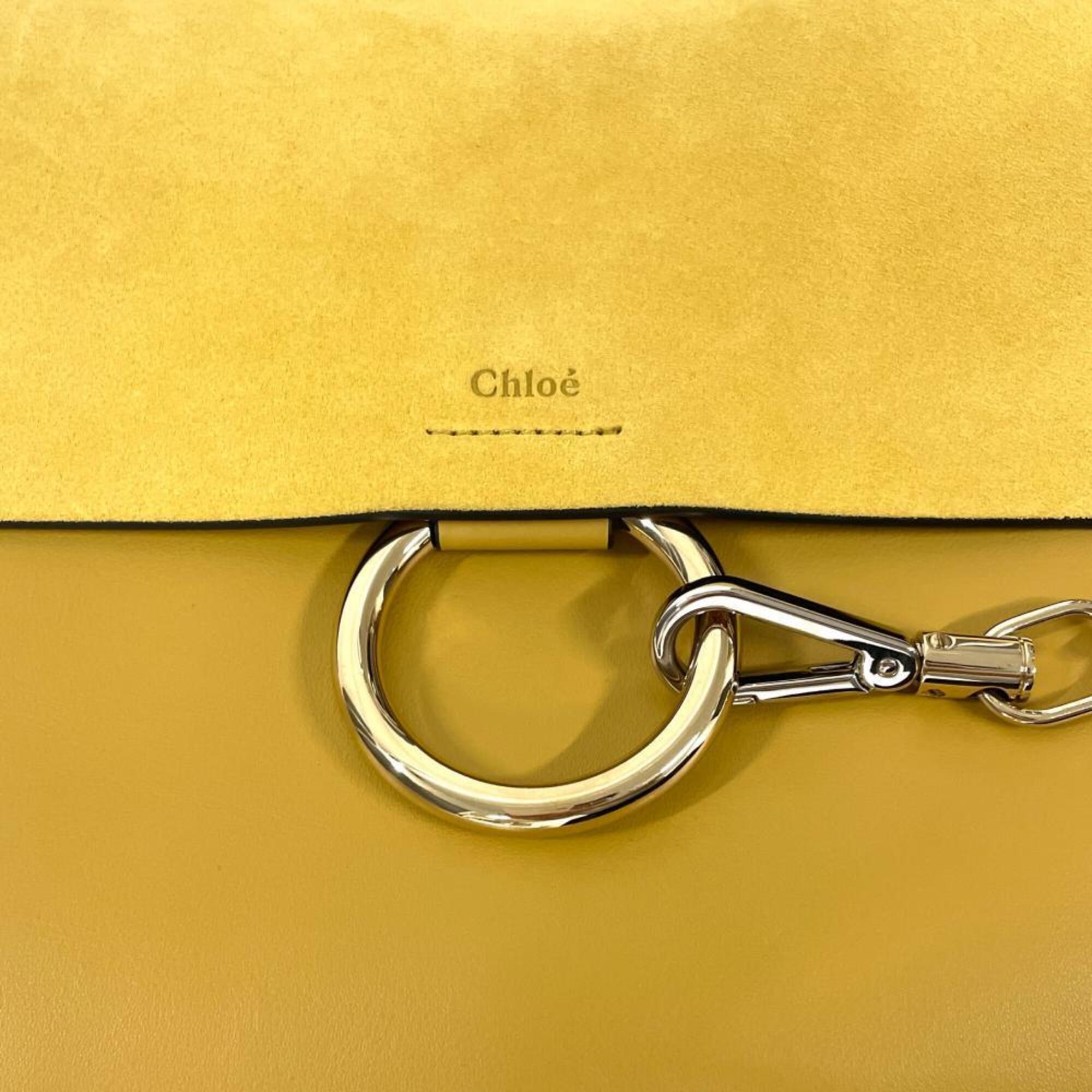 Chloé Yellow Leather Shoulder Bag (Pre-Owned)