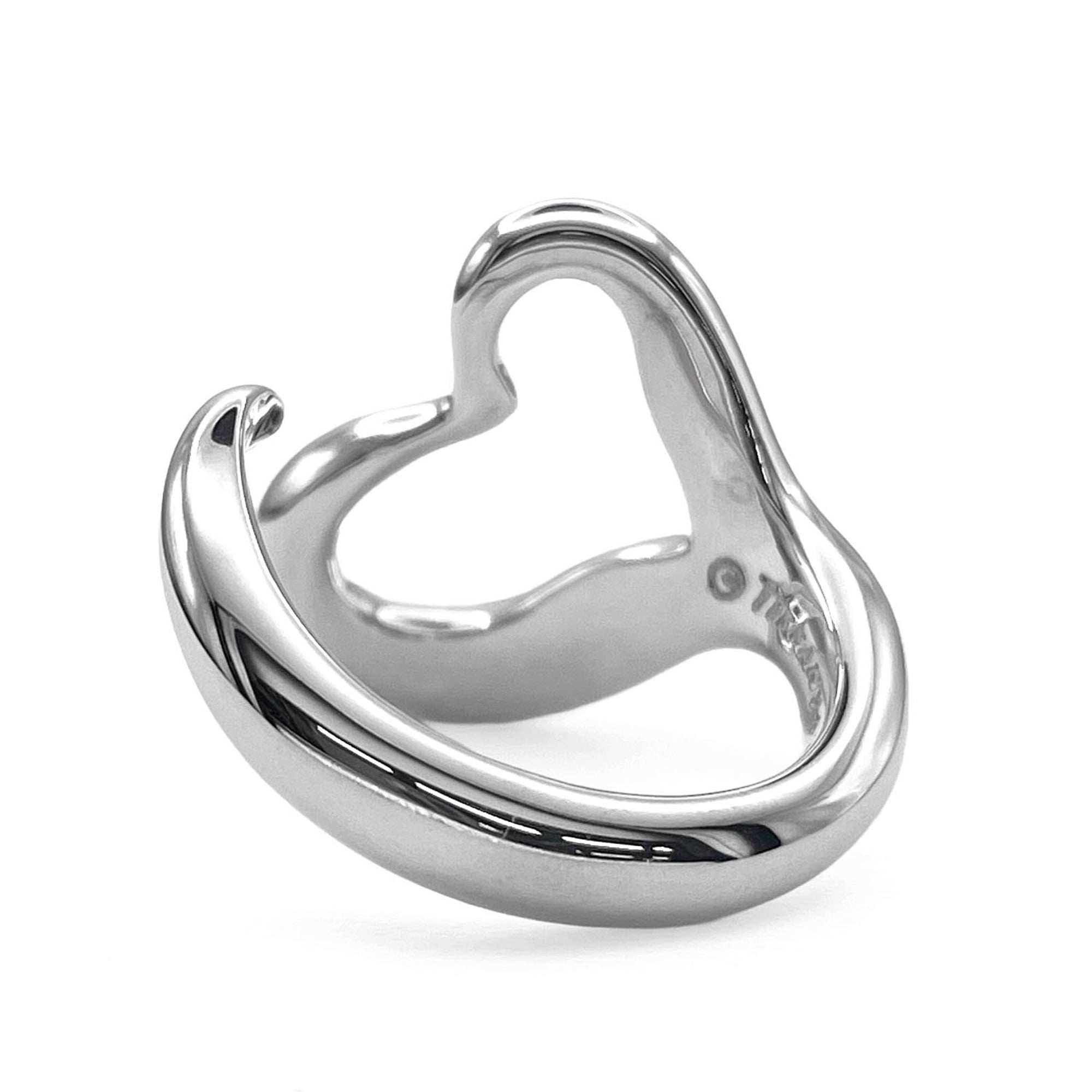 Tiffany Silver Silver 925 Band Ring (Pre-Owned)