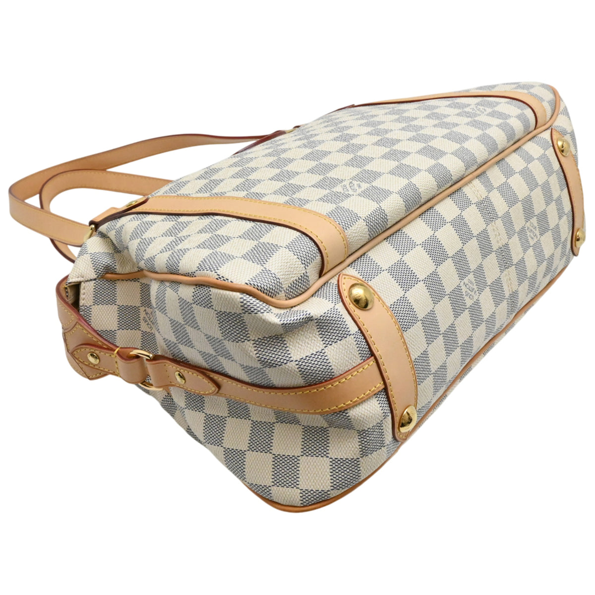 Louis Vuitton White Damier Azur Tote Bag (Pre-Owned)