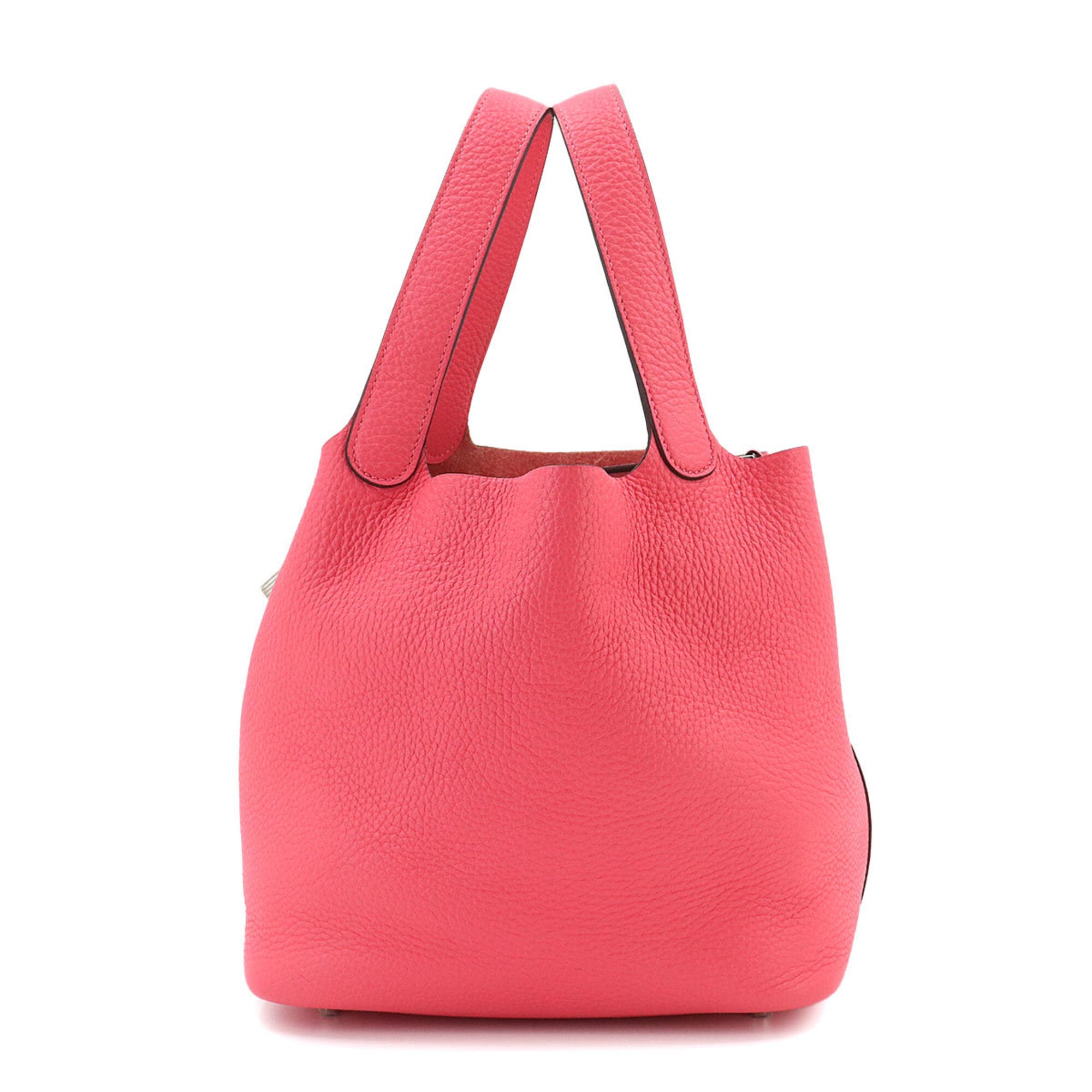 Piko Pink Leather Handbag (Pre-Owned)