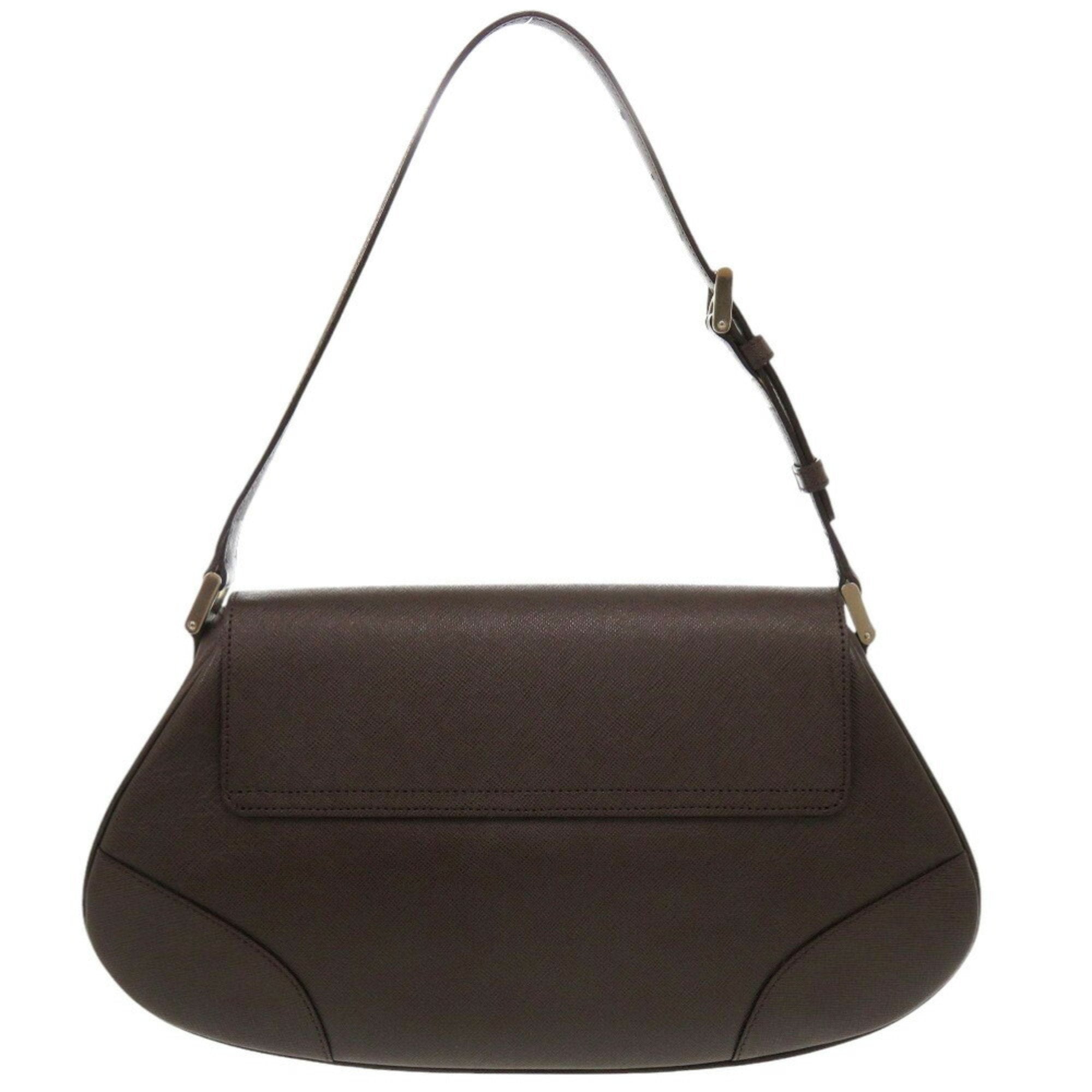 Burberry Brown Leather Handbag (Pre-Owned)