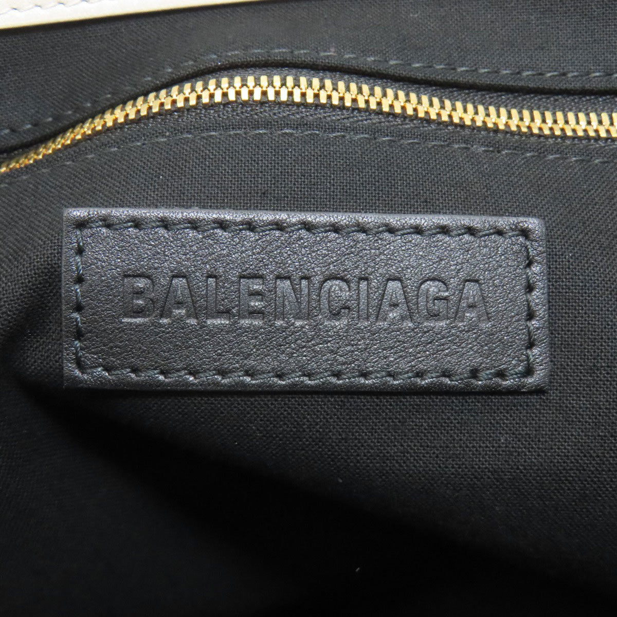 Balenciaga White Canvas Tote Bag (Pre-Owned)