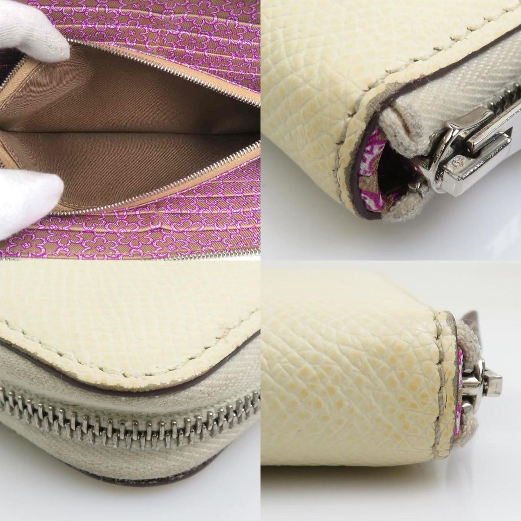 Hermes Epsom Leather Long Wallet (Bi-Fold) (Pre-Owned)