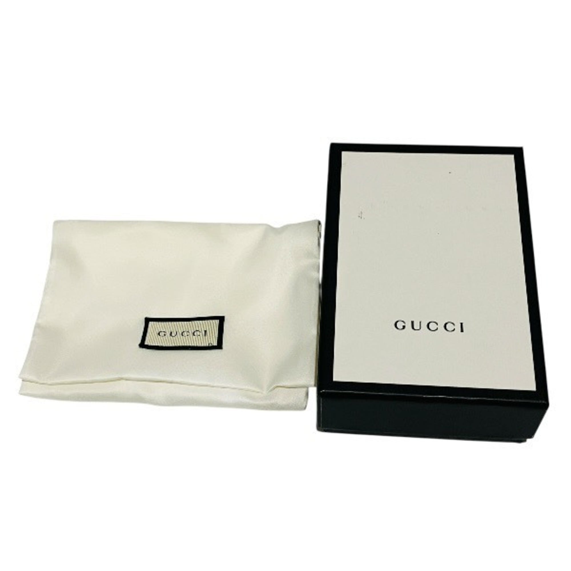 Gucci Gg Supreme Bordeaux Gg Supreme Leather Wallet (Bi-Fold) (Pre-Owned)