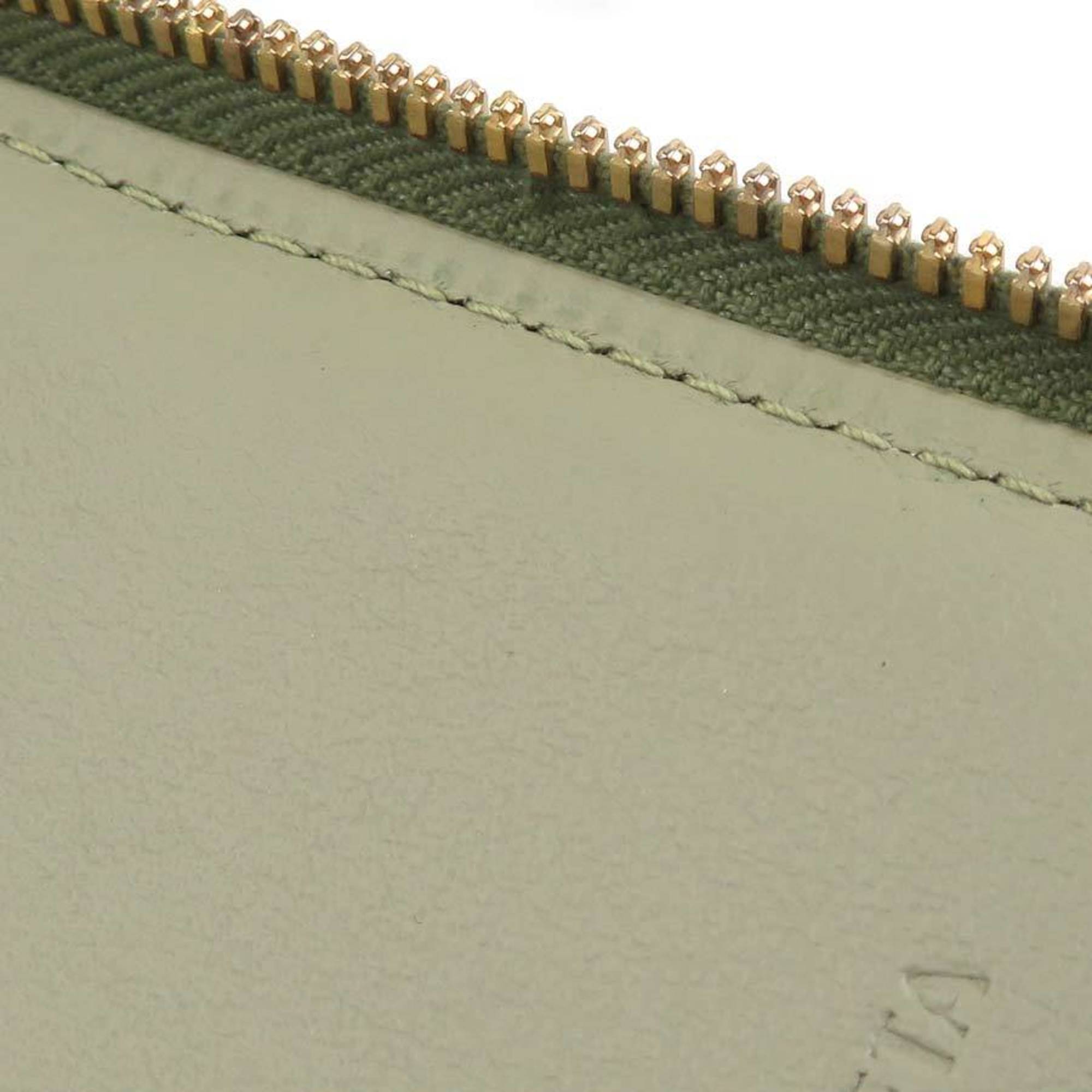 Bottega Veneta Green Leather Wallet (Bi-Fold) (Pre-Owned)