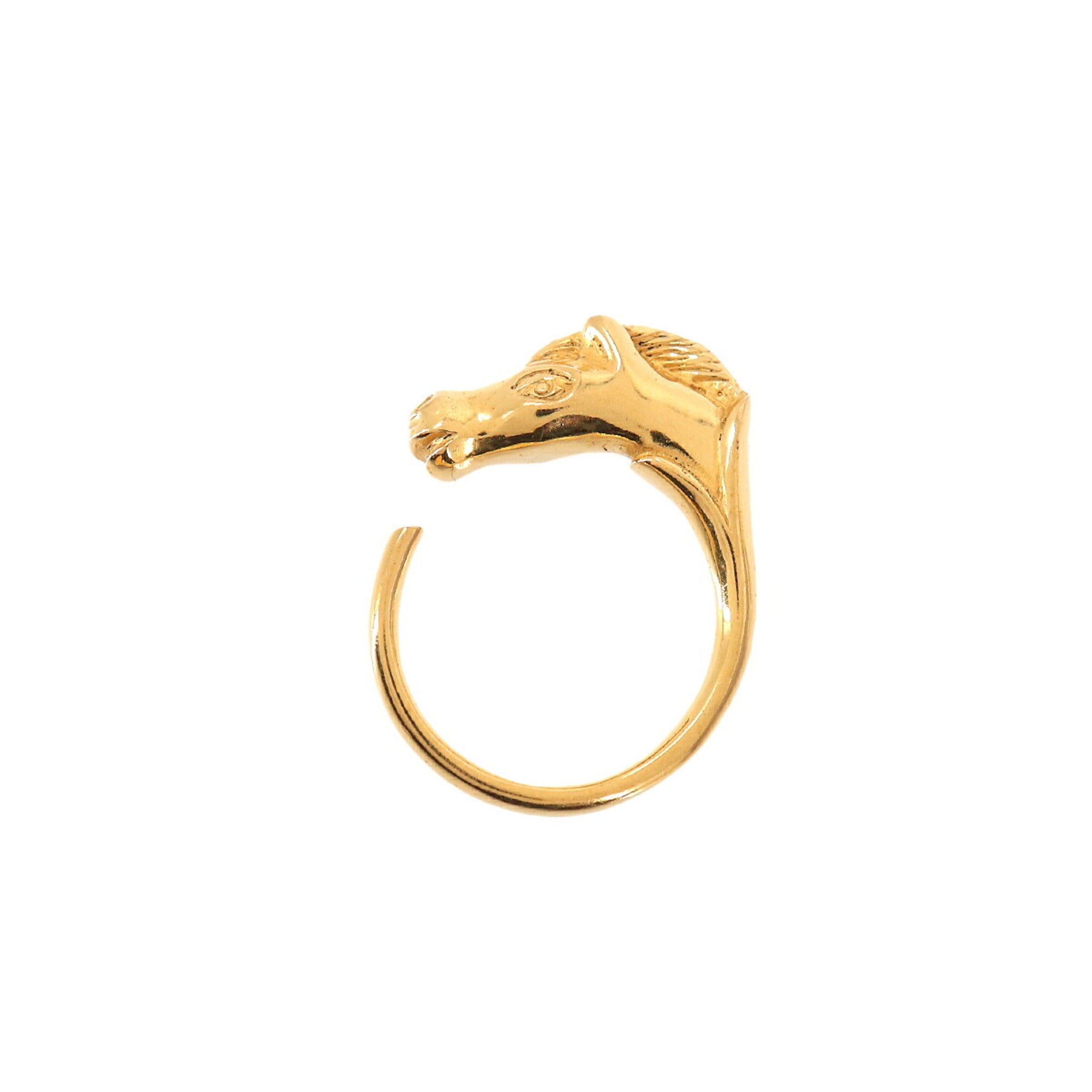 Hermes Gold Band Ring (Pre-Owned)