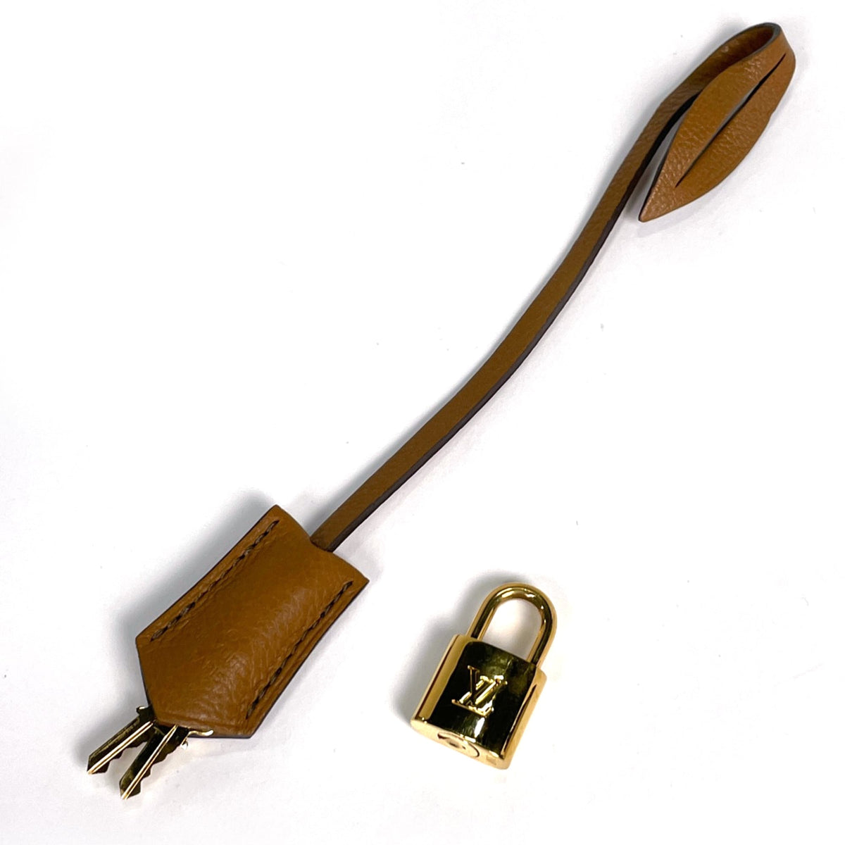 Louis Vuitton Caramel Monogram Mahina Leather Shoulder Bag (Pre-Owned)