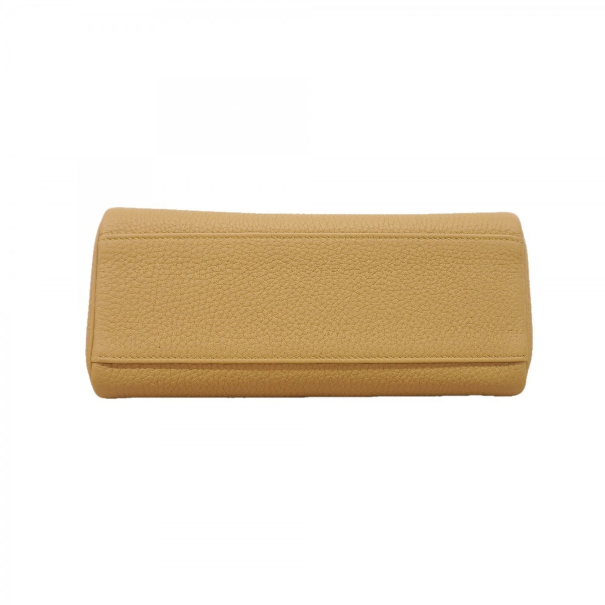 Hermes Beige Togo Leather Shoulder Bag (Pre-Owned)