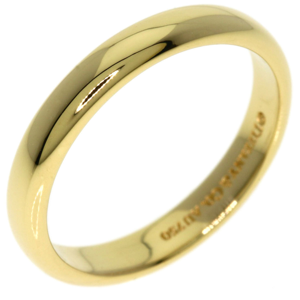 Tiffany Yellow Gold (18K) Band Ring (Pre-Owned)