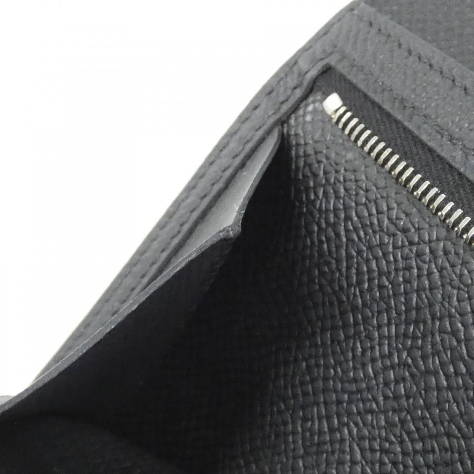 Hermes Black Epsom Leather Wallet (Bi-Fold) (Pre-Owned)