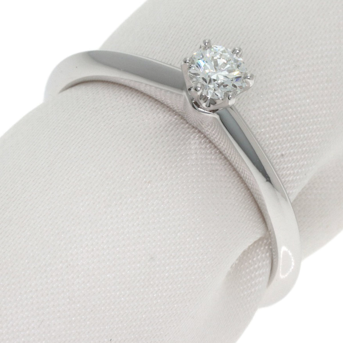 Tiffany Platinum 950 Band Ring (Pre-Owned)