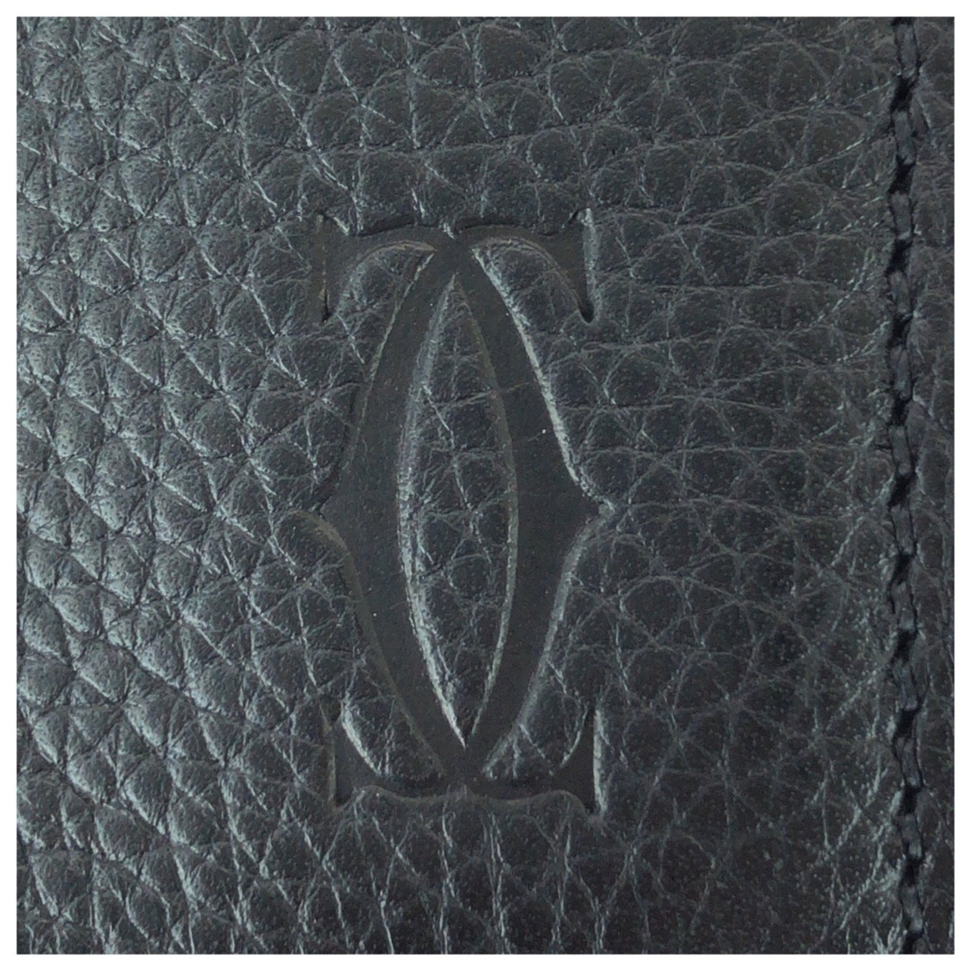 Cartier Black Leather Briefcase (Pre-Owned)