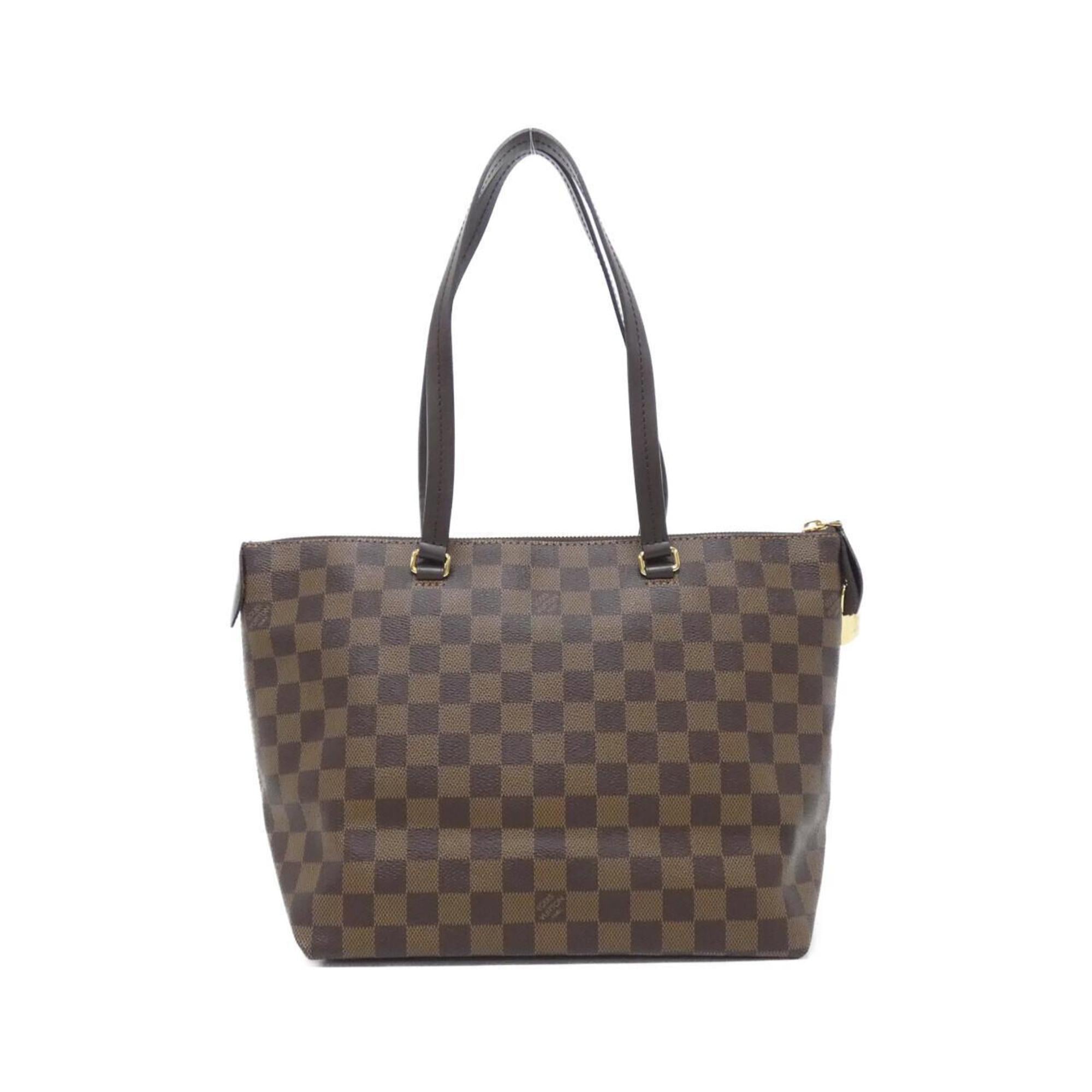 Louis Vuitton Brown Coated Canvas Handbag (Pre-Owned)