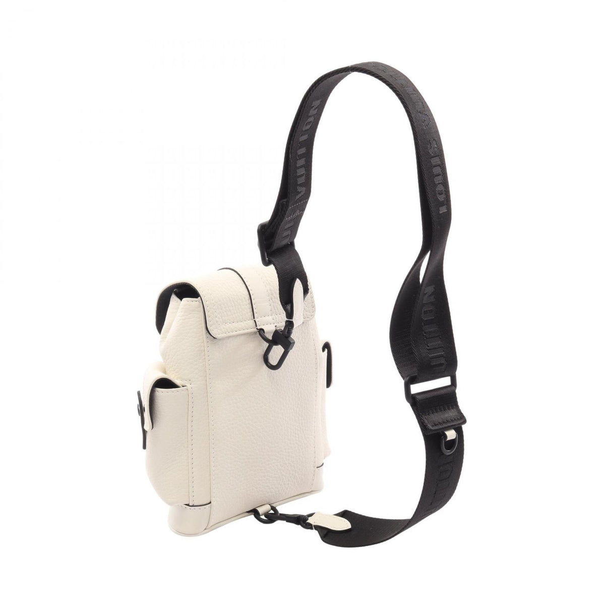 Louis Vuitton Ivory Leather Fanny Pack (Pre-Owned)
