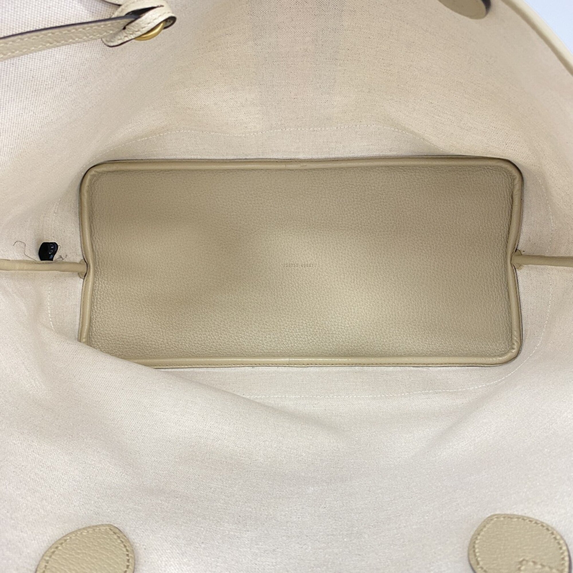 Gucci Beige Pvc Tote Bag (Pre-Owned)
