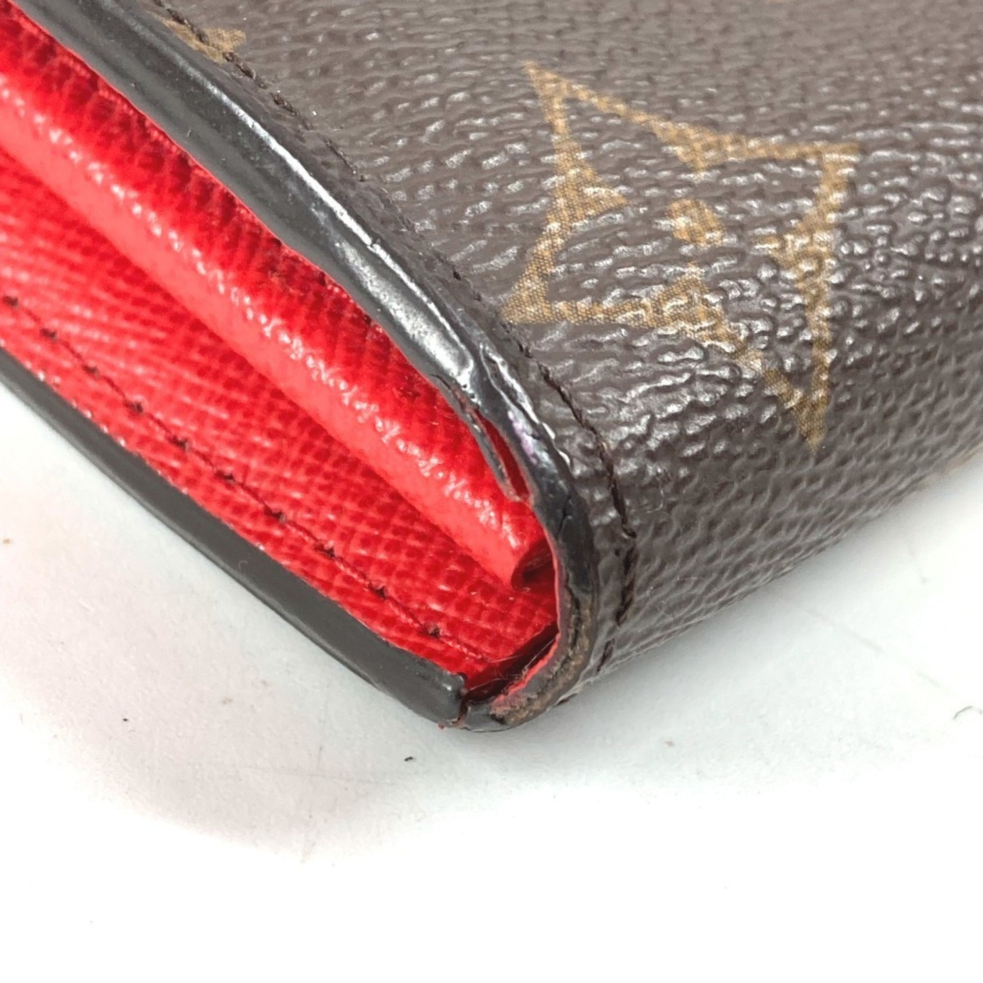 Louis Vuitton Brown Coquelicots Galle Monogram Monogram Long Wallet (Bi-Fold) (Pre-Owned)