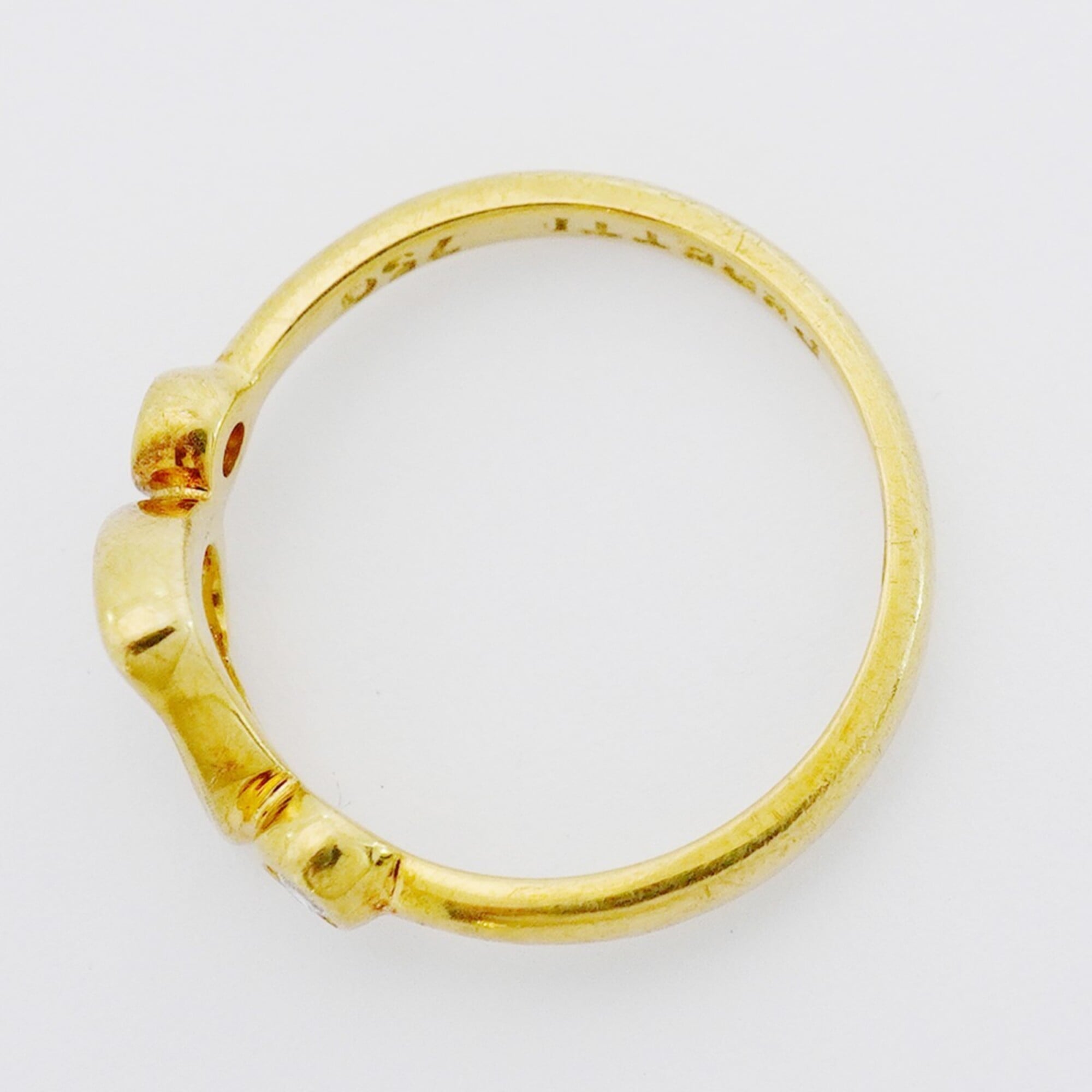 Tiffany Yellow Gold (18K) Band Ring (Pre-Owned)