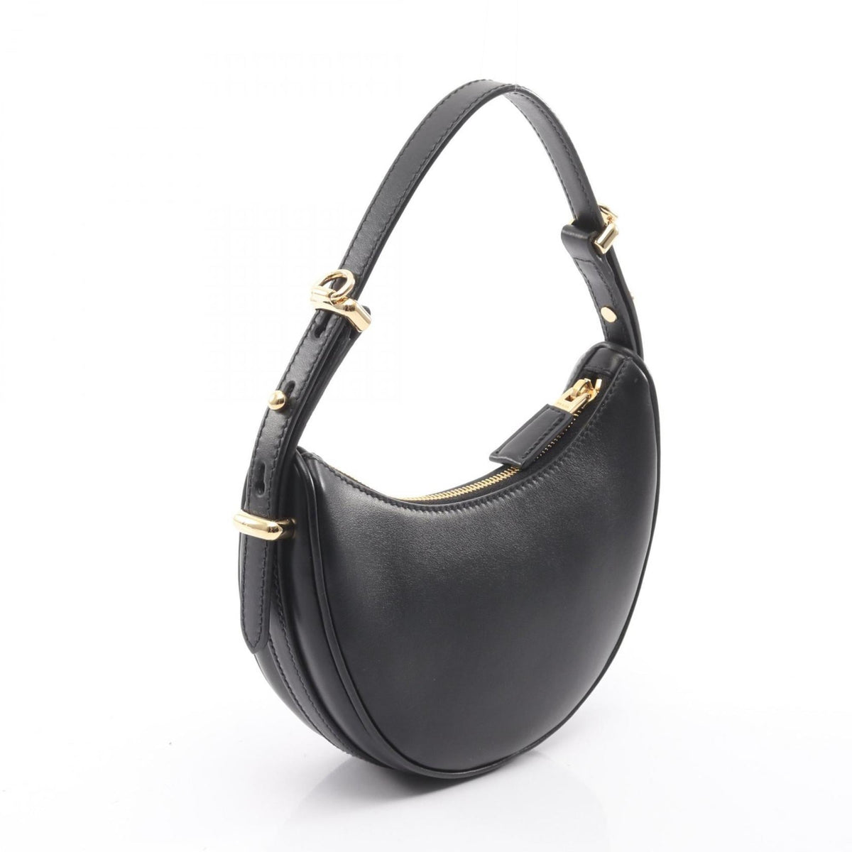 Prada Black Leather Handbag (Pre-Owned)