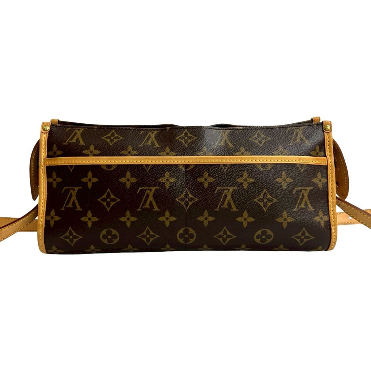 Louis Vuitton Brown Leather Pvc Pochette Shoulder Bag (Pre-Owned)