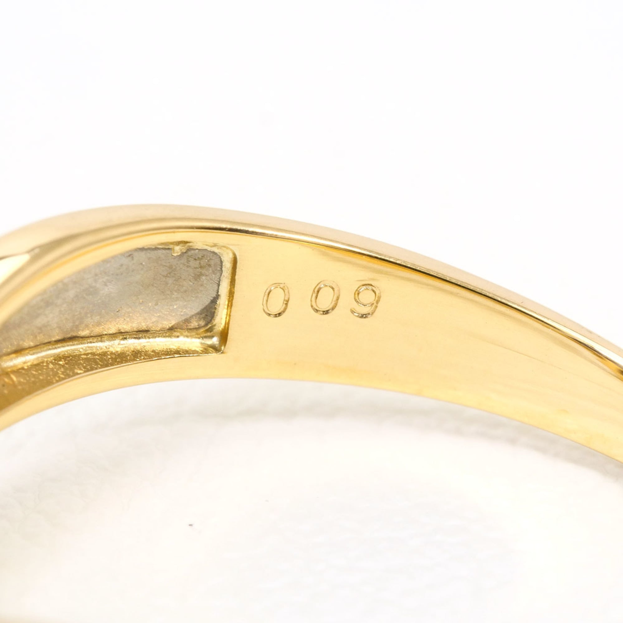 Unbranded Platinum Yellow Gold Yellow Gold (18K) Platinum 900 Band Ring (Pre-Owned)
