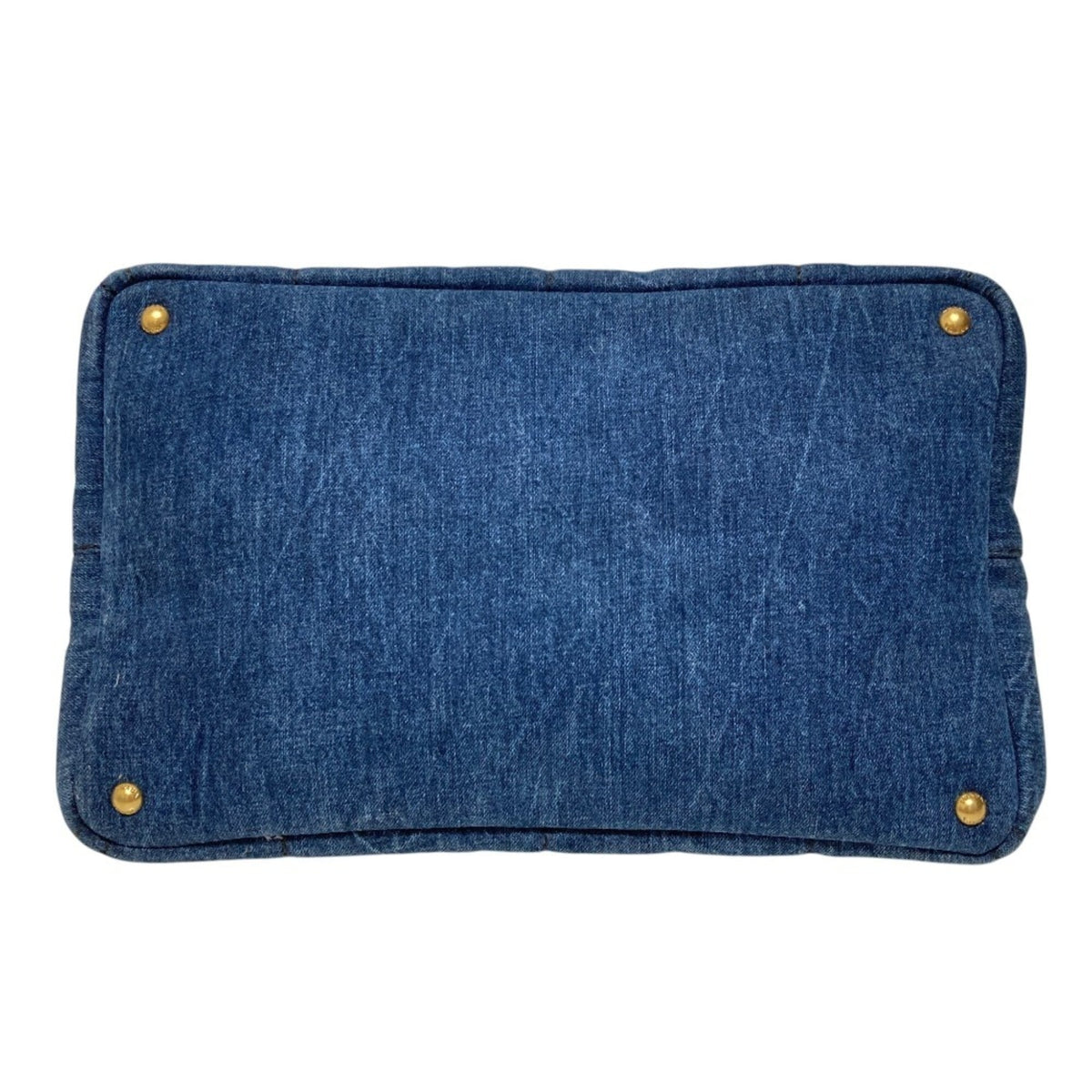 Prada Canapa Denim Tote Bag (Pre-Owned)