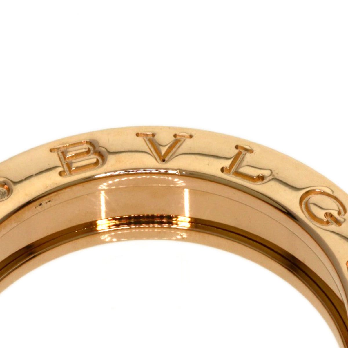 Bvlgari B.Zero1 Pink Gold (18K) Band Ring (Pre-Owned)