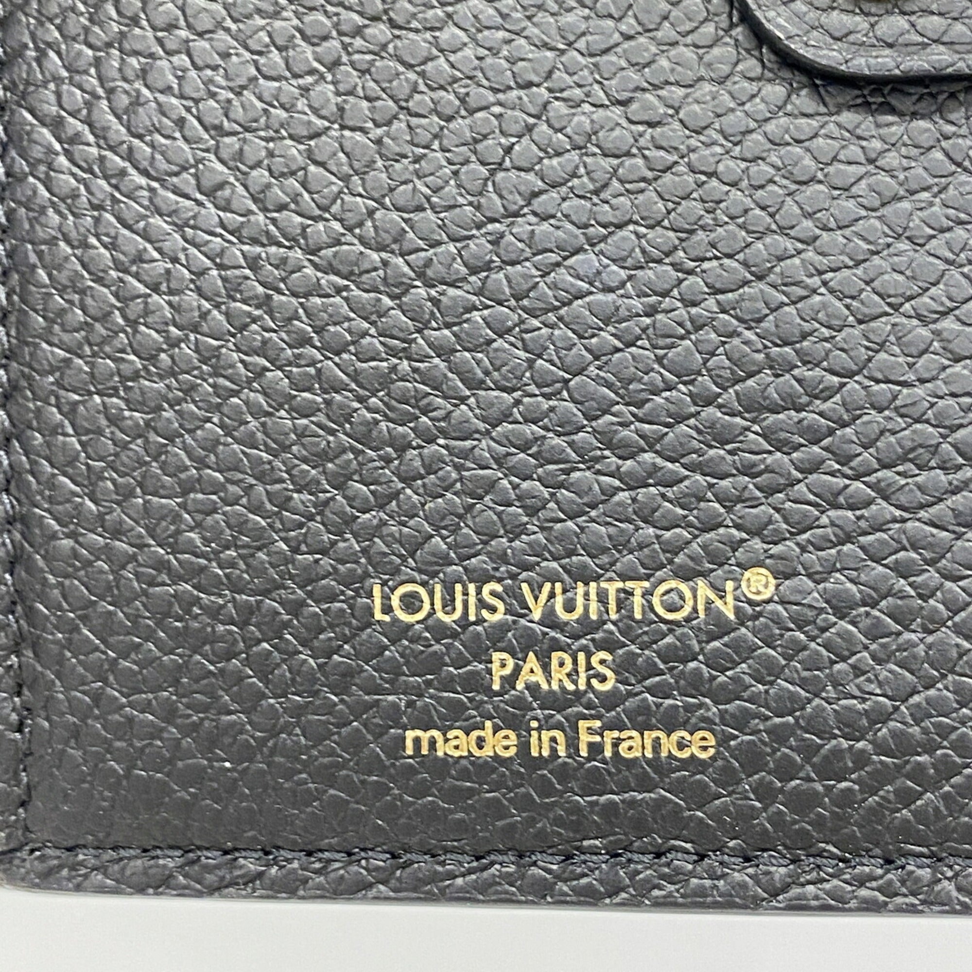 Louis Vuitton Noir Wallet (Bi-Fold) (Pre-Owned)