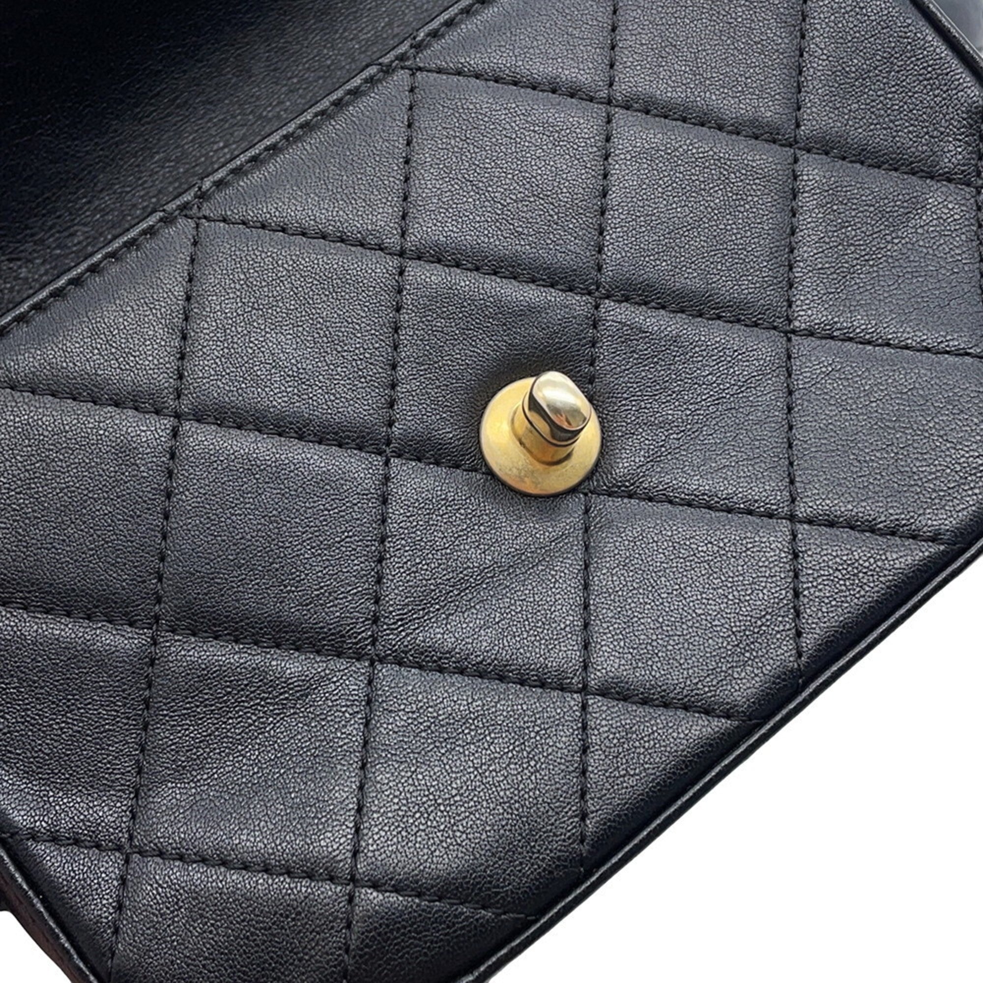 Chanel Black Leather Fanny Pack (Pre-Owned)