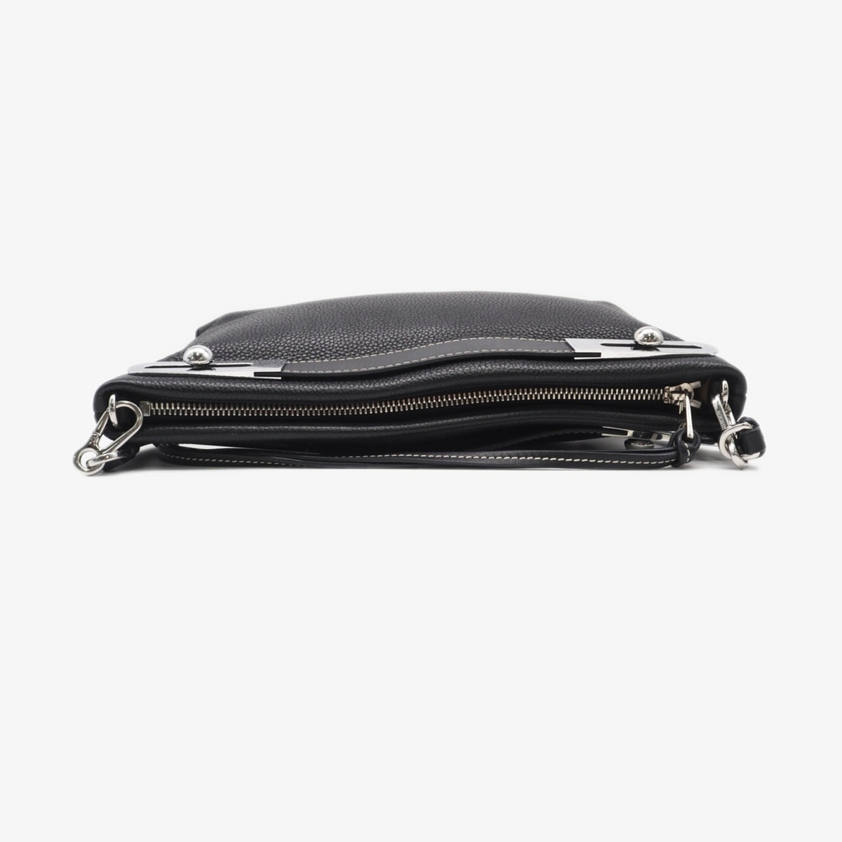 Loewe Black Leather Handbag Shoulder Bag (Pre-Owned)