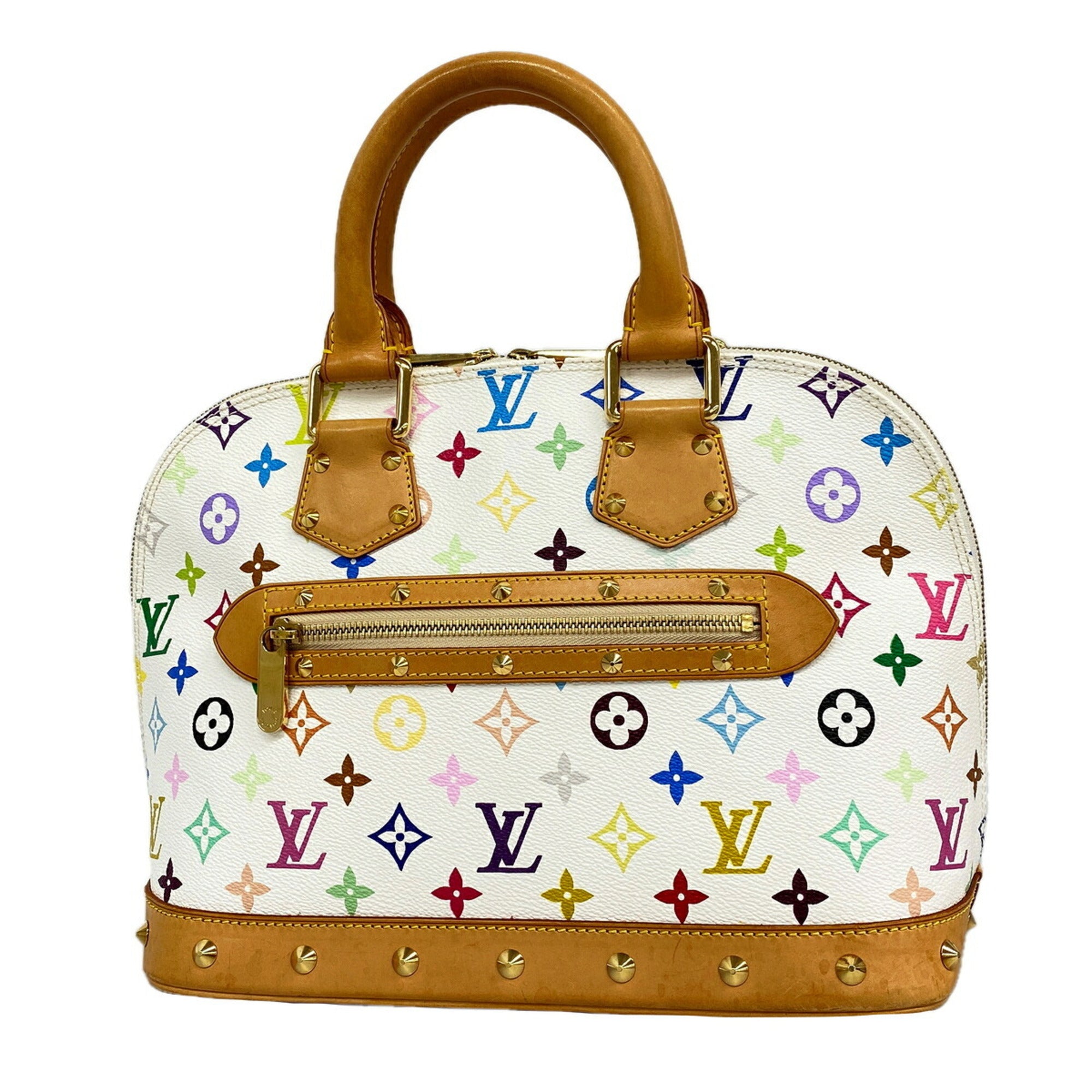 Louis Vuitton Blanc Handbag (Pre-Owned)