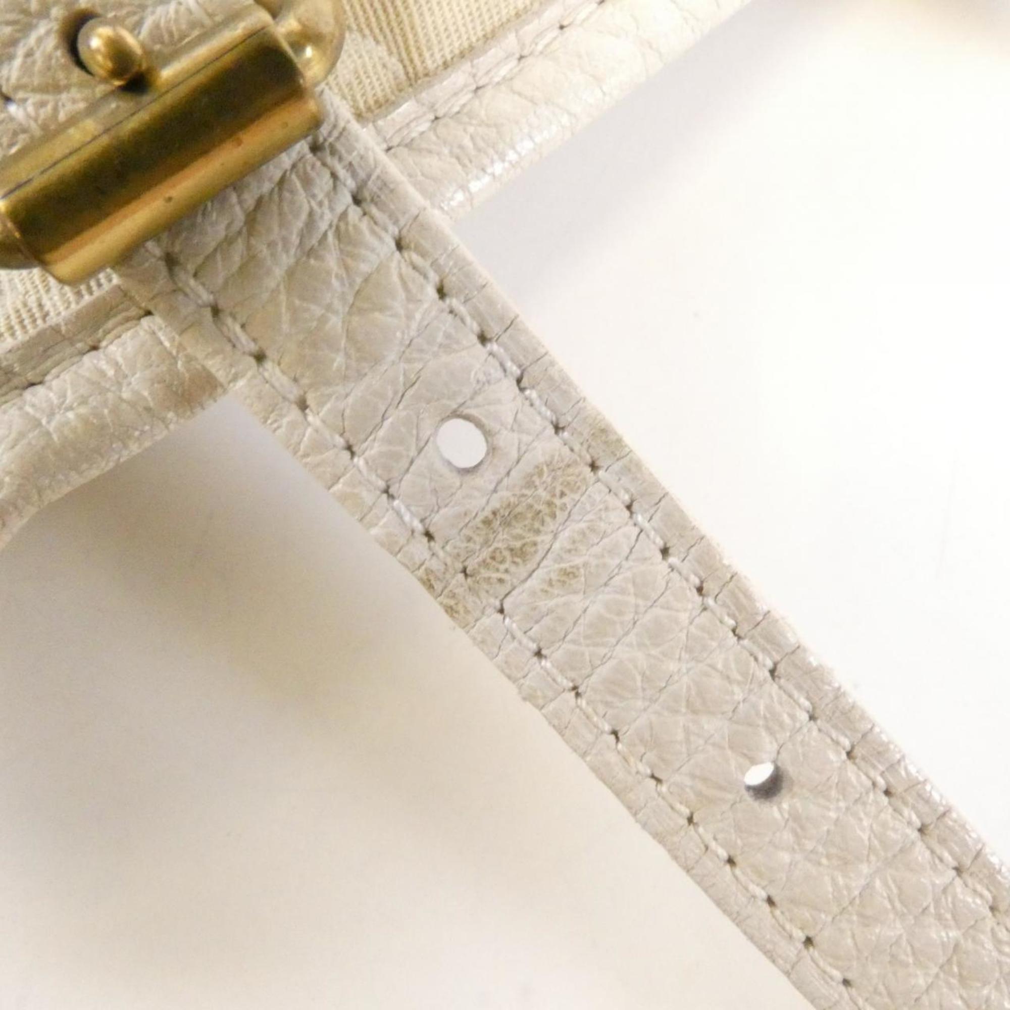 Louis Vuitton Beige Dune Canvas Handbag (Pre-Owned)