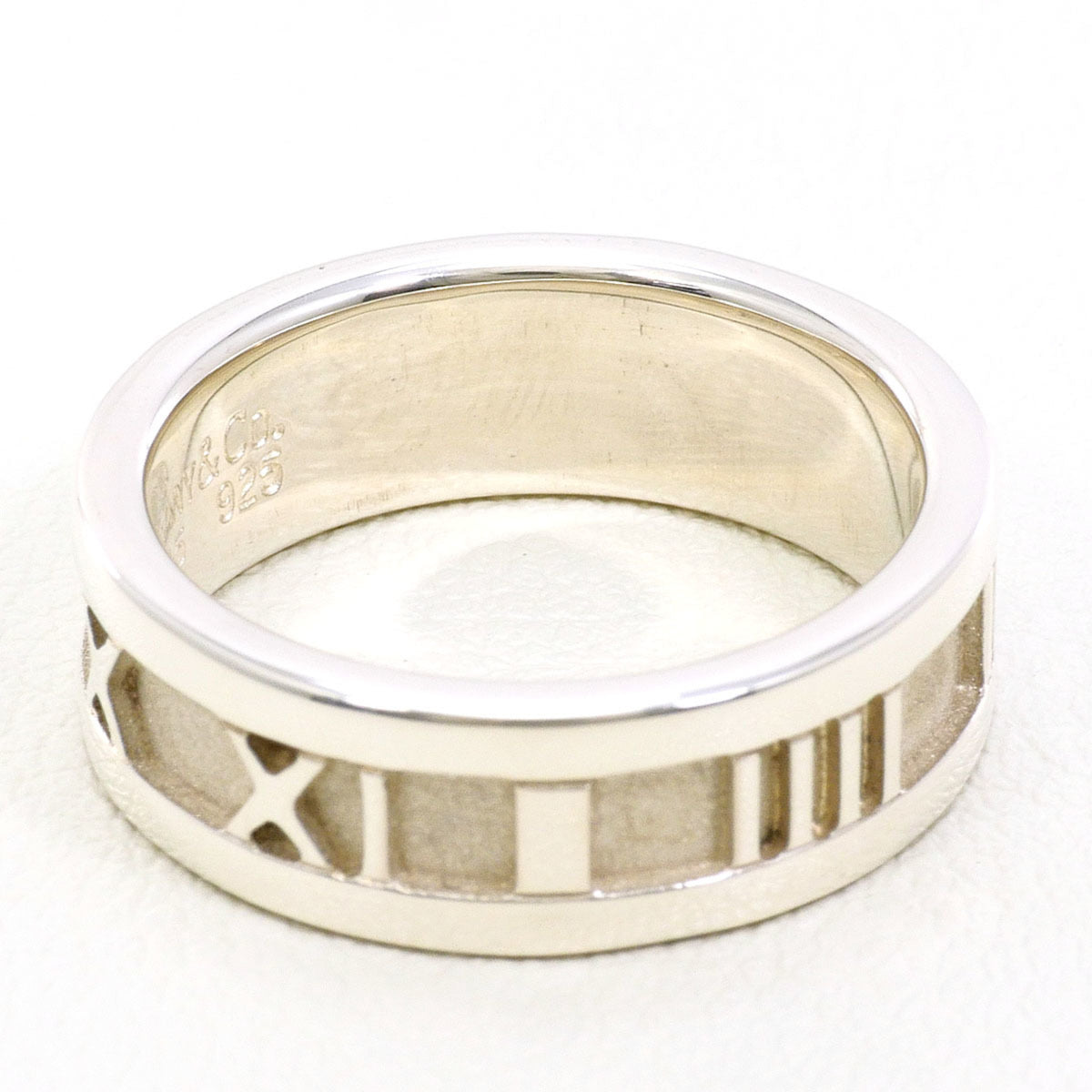 Tiffany Silver 925 Band Ring (Pre-Owned)