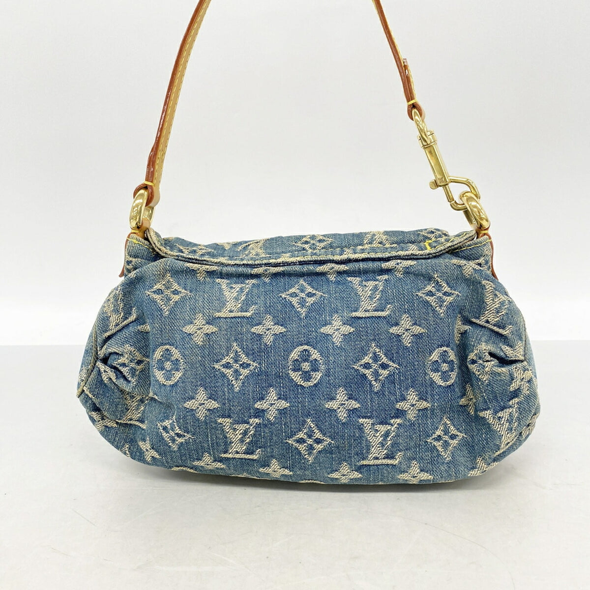 Louis Vuitton Blue Handbag (Pre-Owned)