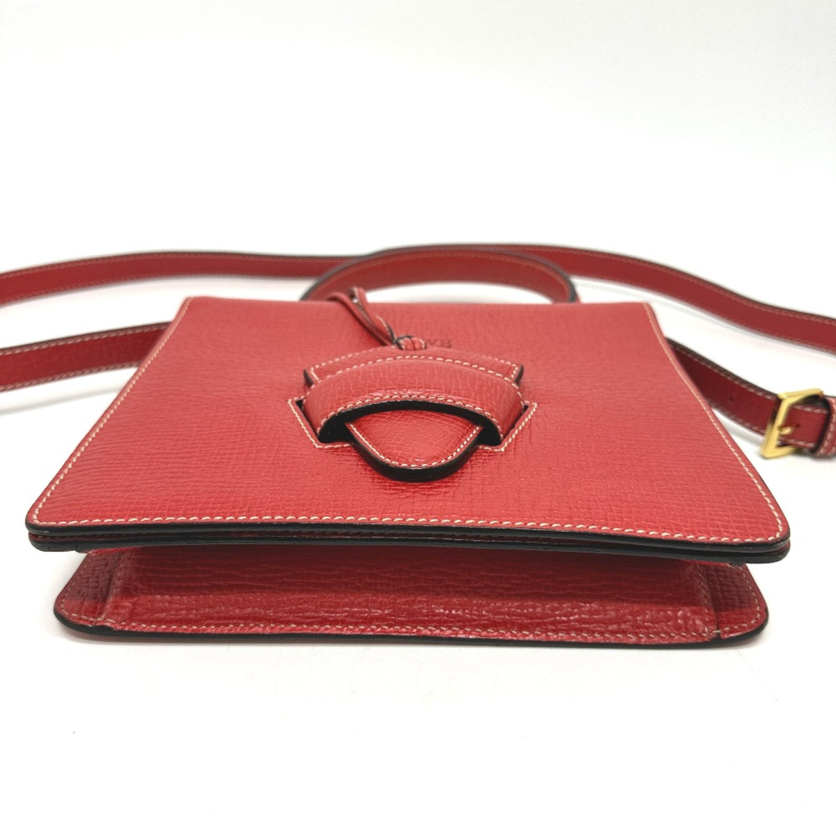 Loewe Red Leather Handbag (Pre-Owned)