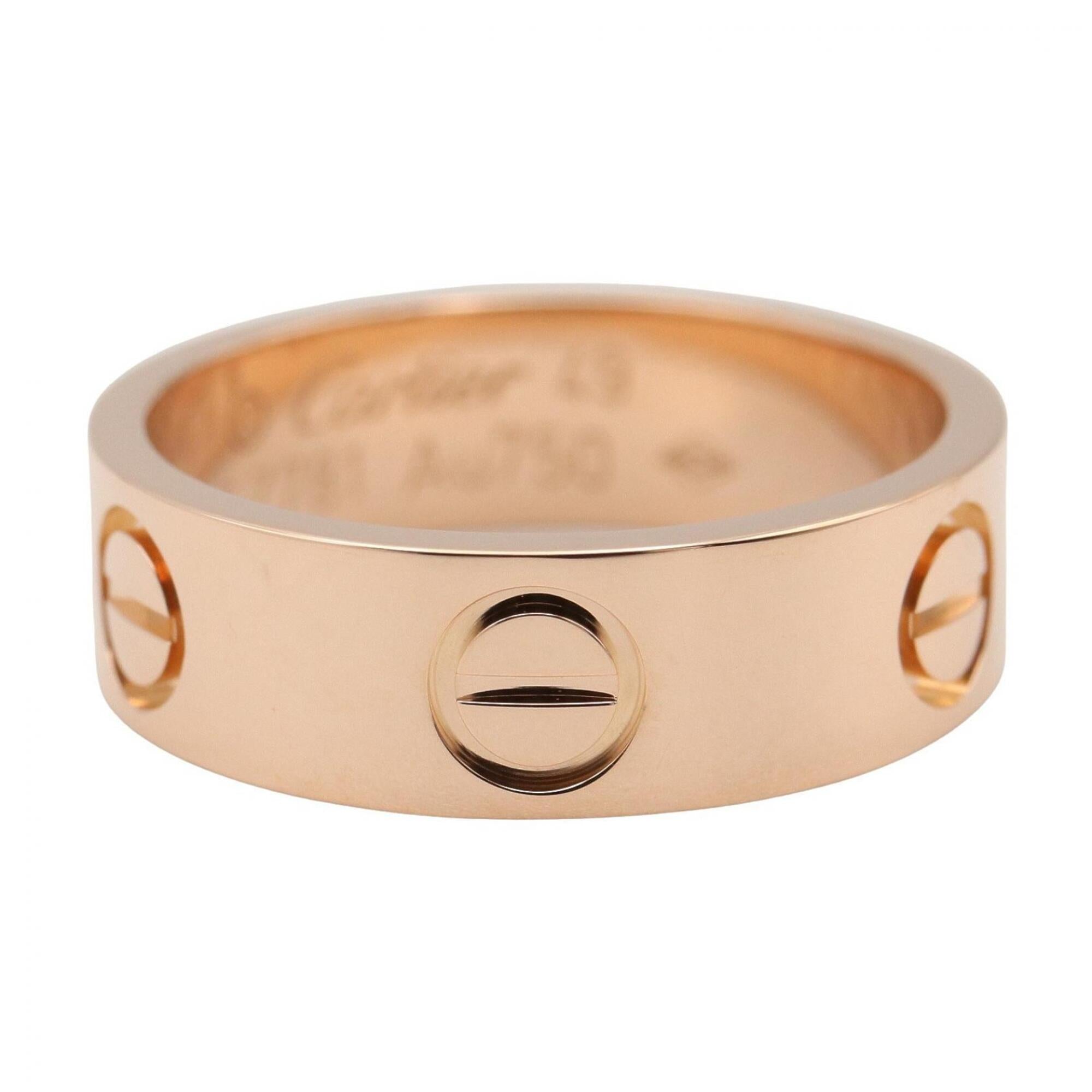Cartier Pink Gold Pink Gold (18K) Band Ring (Pre-Owned)