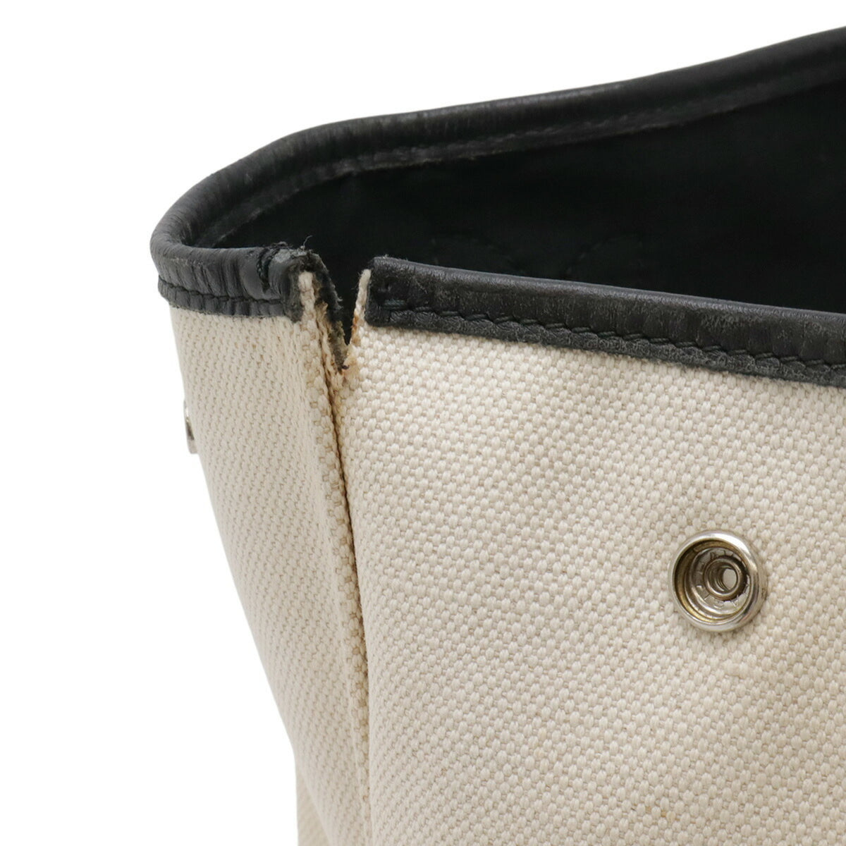 Balenciaga Black Canvas Handbag Pouch Tote Bag (Pre-Owned)