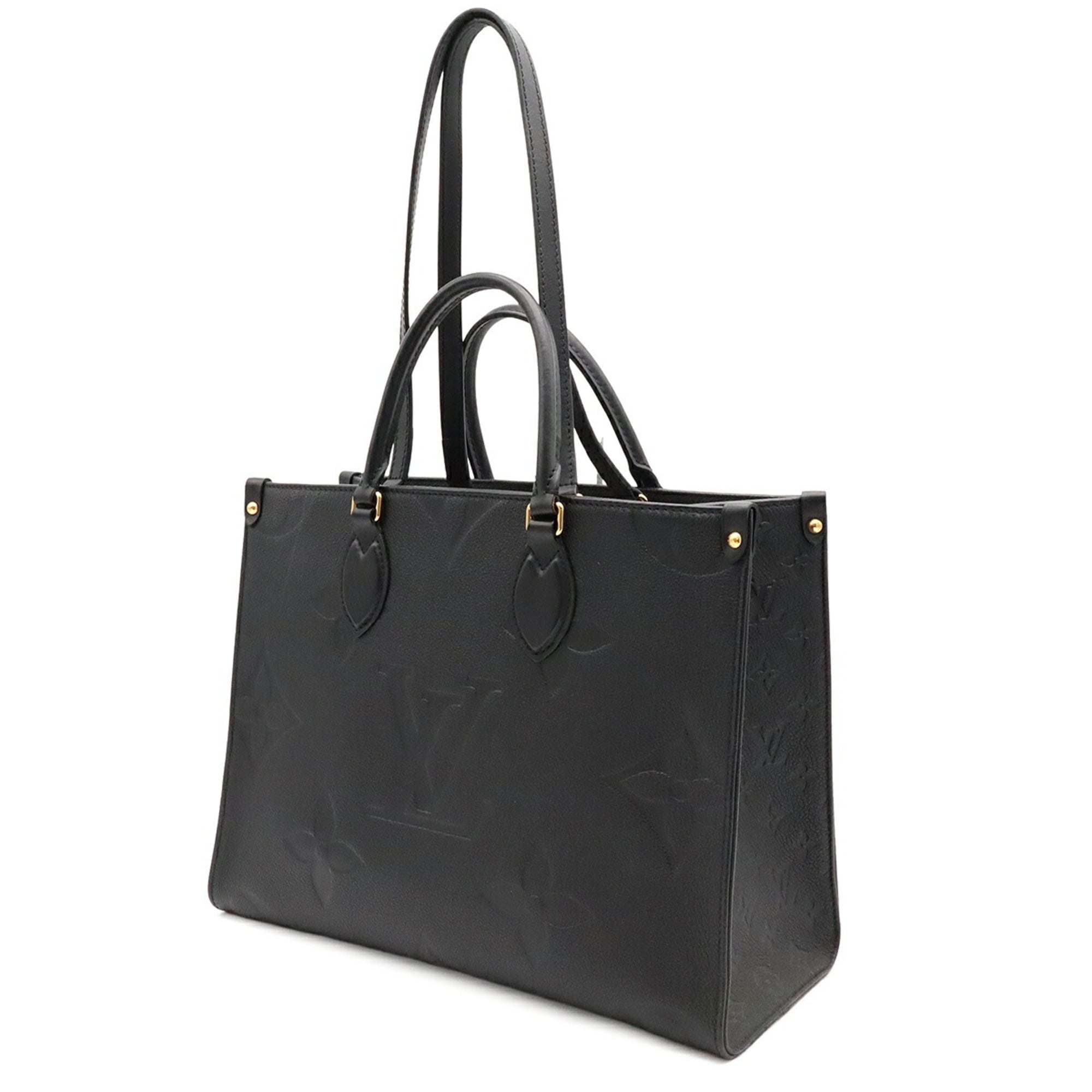 Louis Vuitton Monogram Empreinte Black Noir Monogram Empreinte Handbag Tote Bag (Pre-Owned)