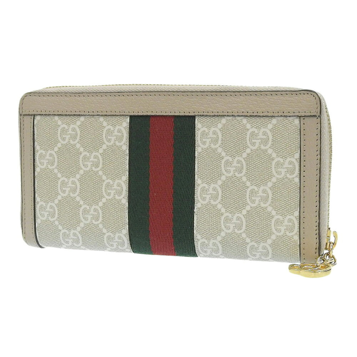 Gucci Gg Supreme Beige Gg Supreme Wallet (Bi-Fold) (Pre-Owned)