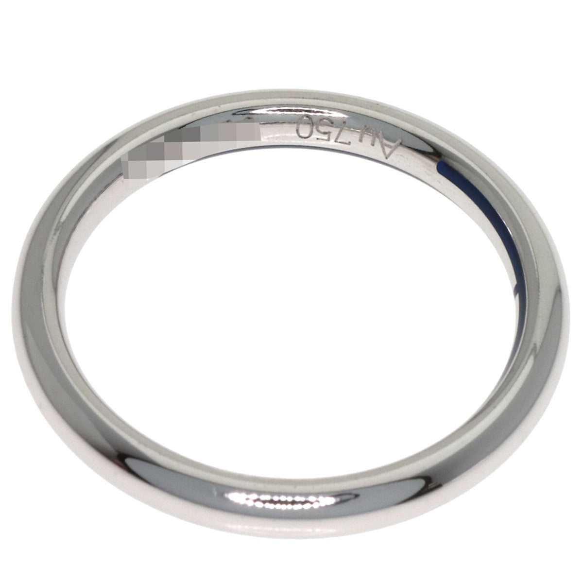 Hermes White White Gold (18K) Wedding Ring (Pre-Owned)