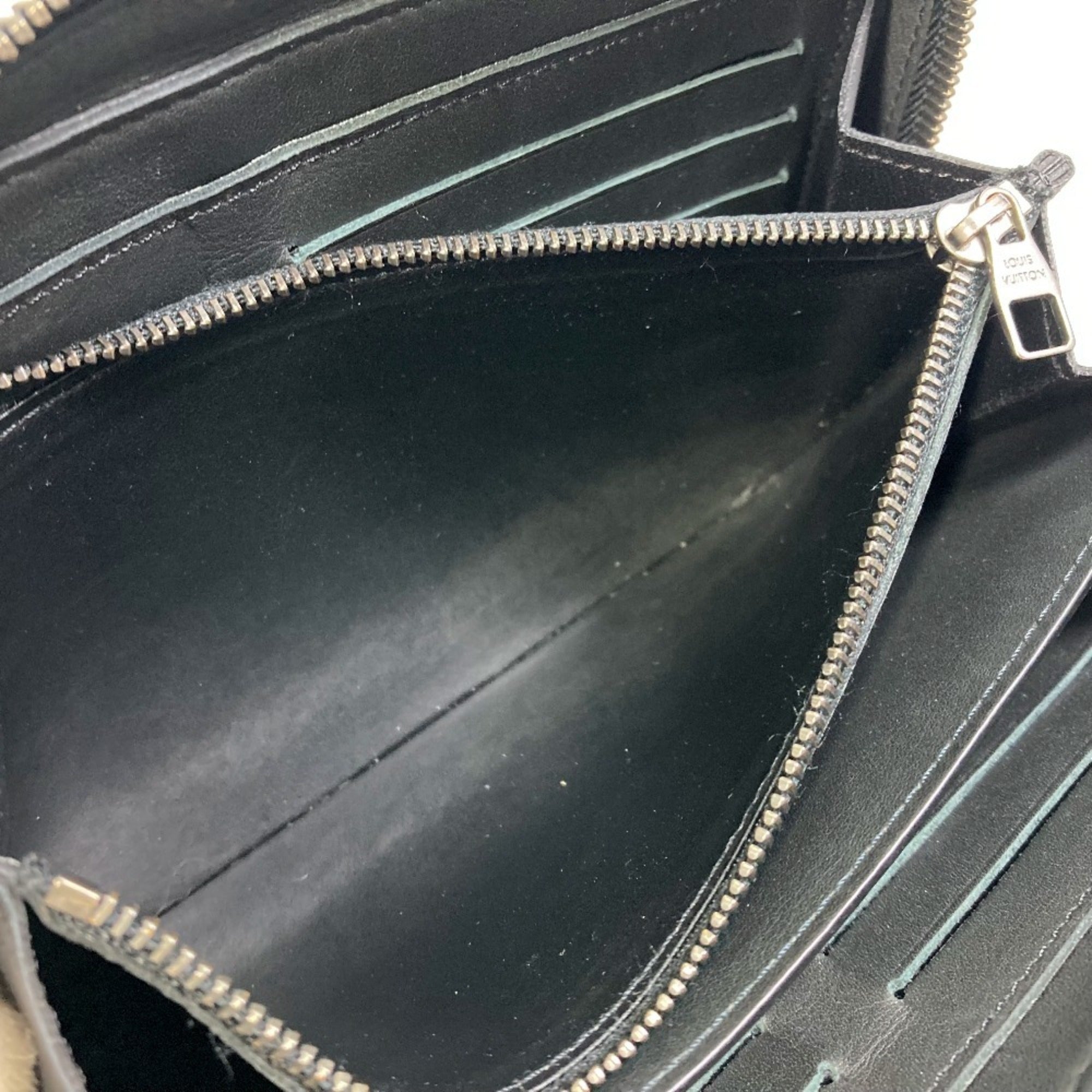 Louis Vuitton Black Noir Damier Infini Leather Coin Purse/Coin Case (Pre-Owned)