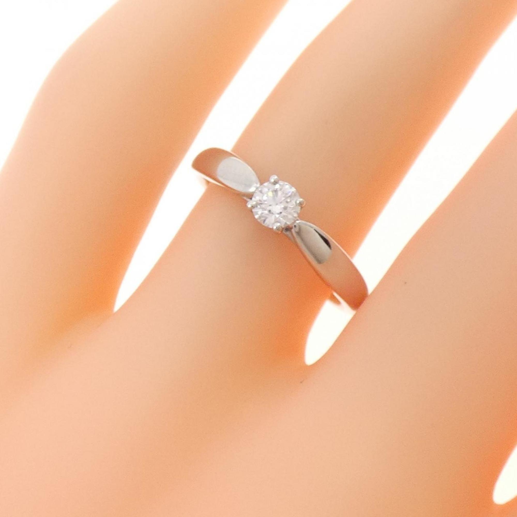 Tiffany Platinum Platinum 950 Band Ring (Pre-Owned)
