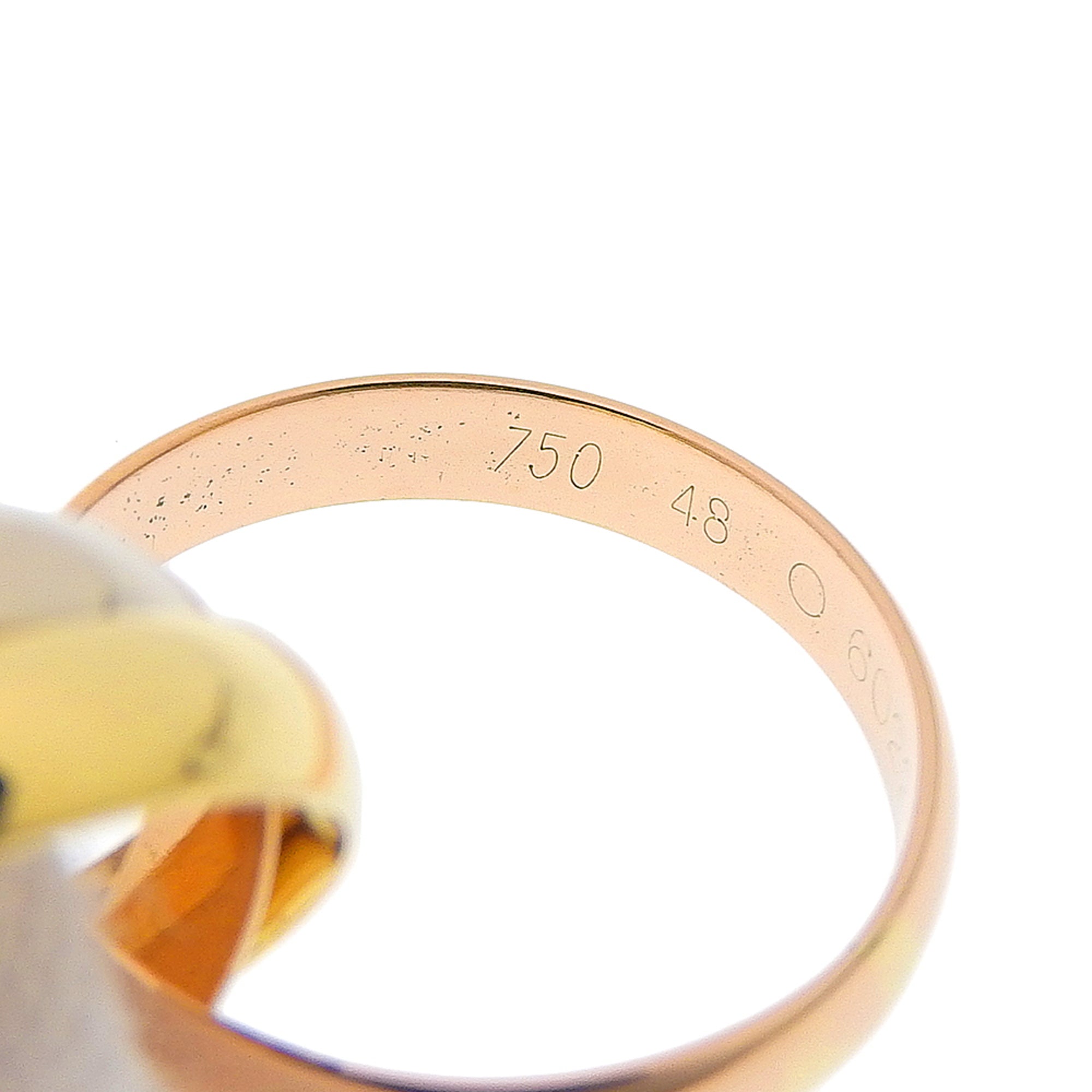 Cartier Trinity Yellow Gold (18K) Pink Gold (18K) White Gold (18K) Band Ring (Pre-Owned)