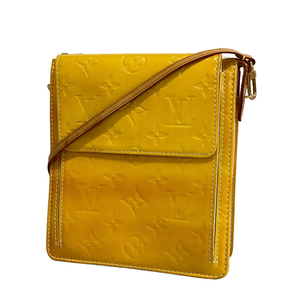 Louis Vuitton Lime Yellow Handbag (Pre-Owned)