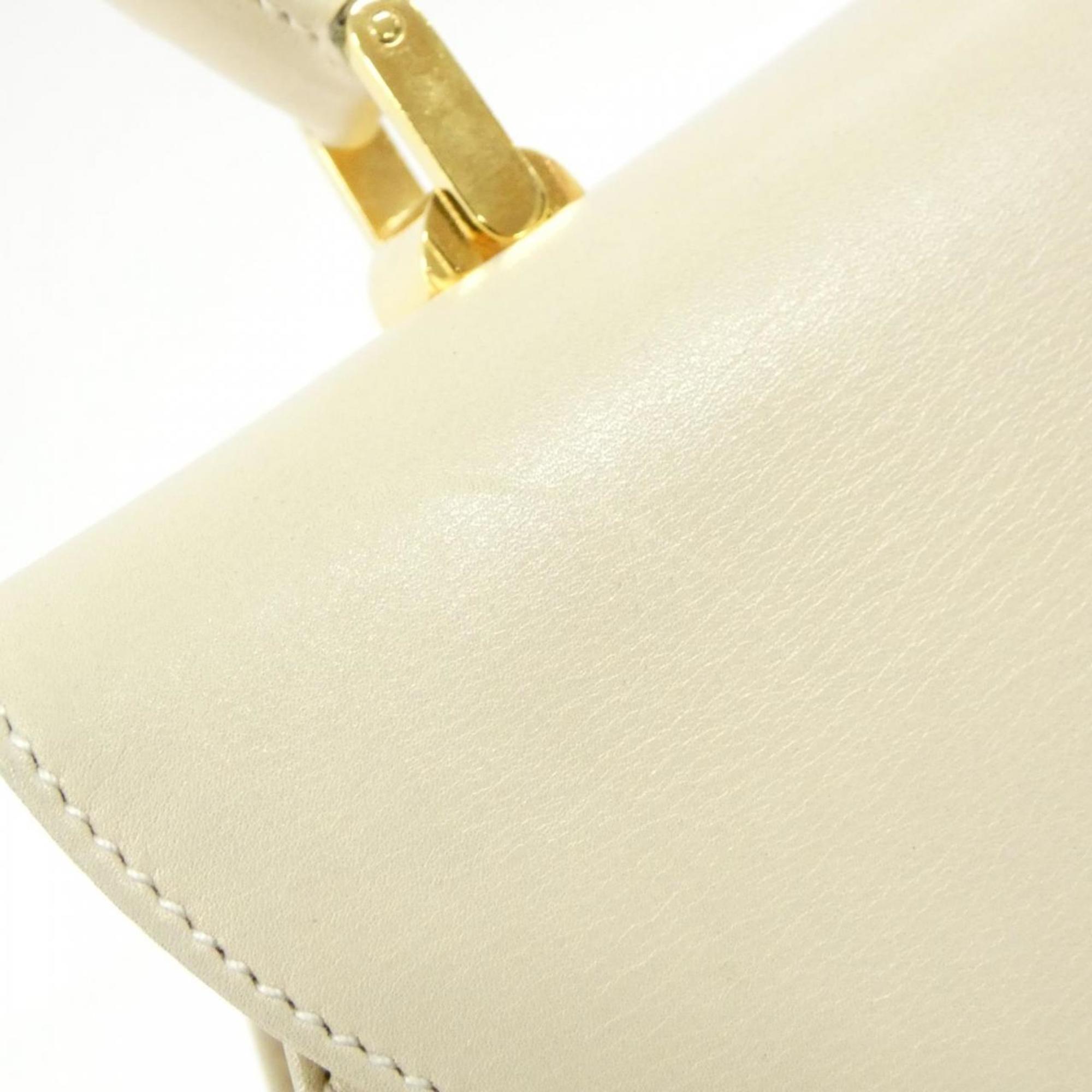 Tiffany Ivory Leather Handbag (Pre-Owned)